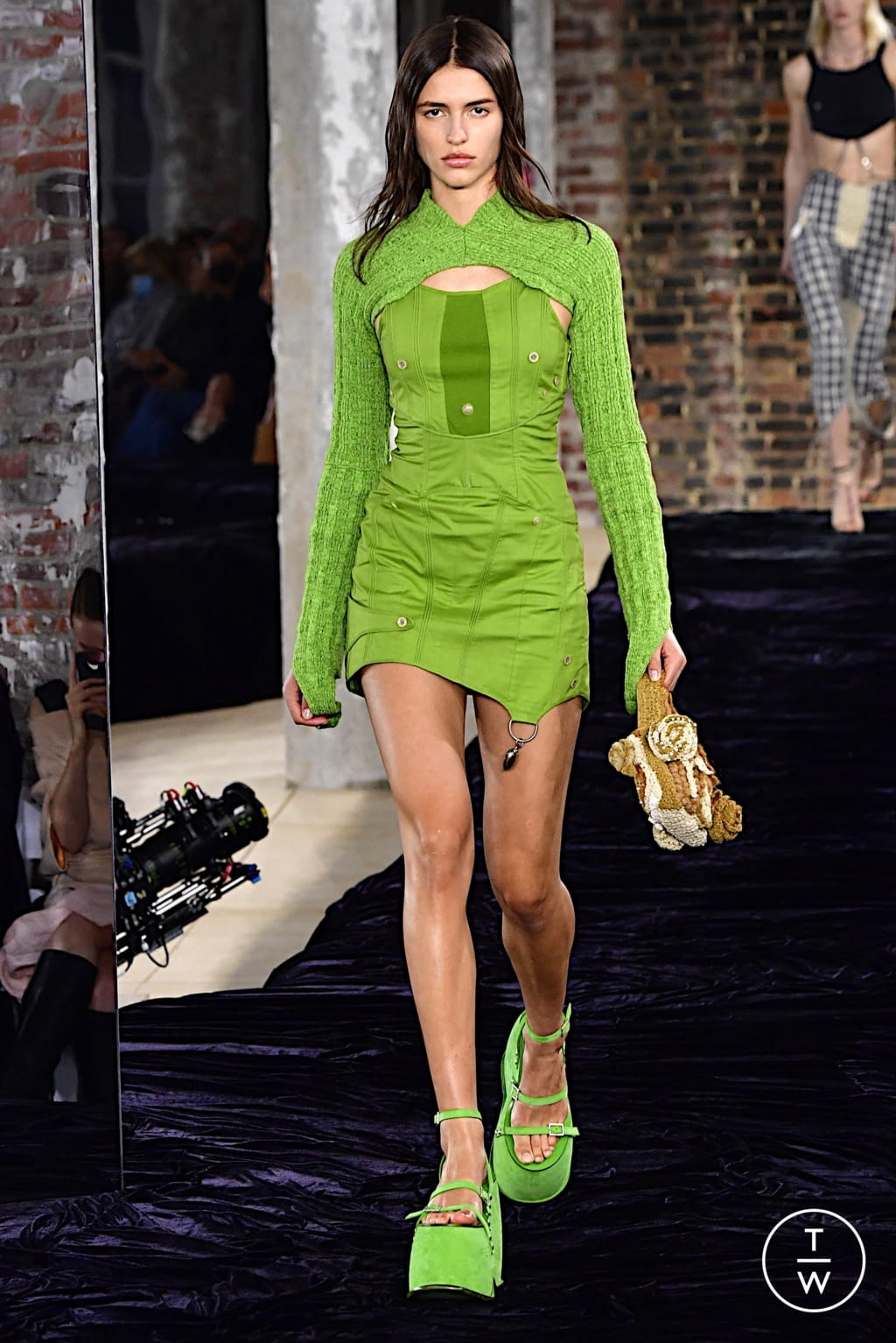 Fashion Week Paris Spring/Summer 2022 look 20 de la collection Acne Studios womenswear