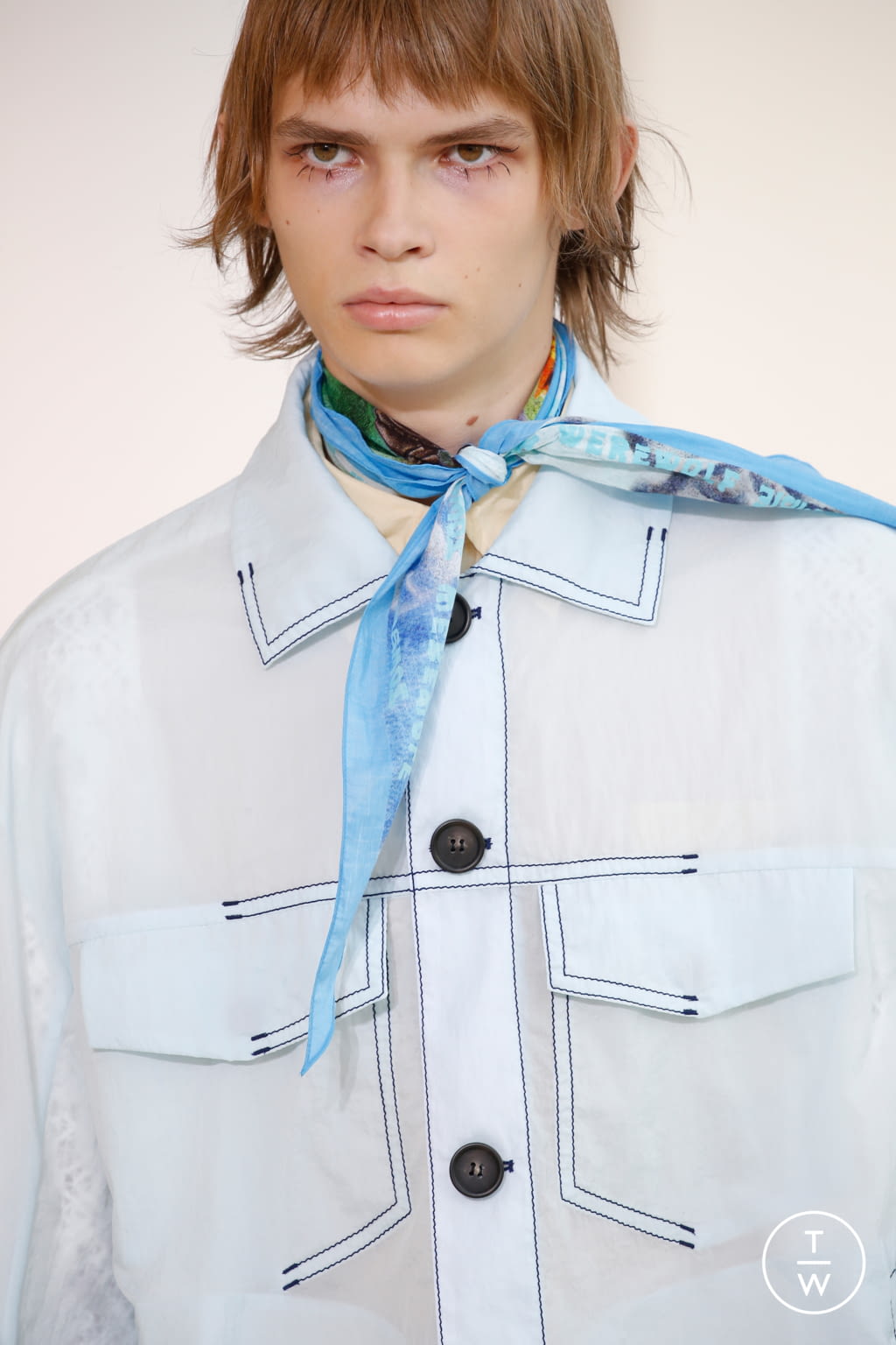 Fashion Week Paris Spring/Summer 2020 look 1 from the Acne Studios collection menswear accessories
