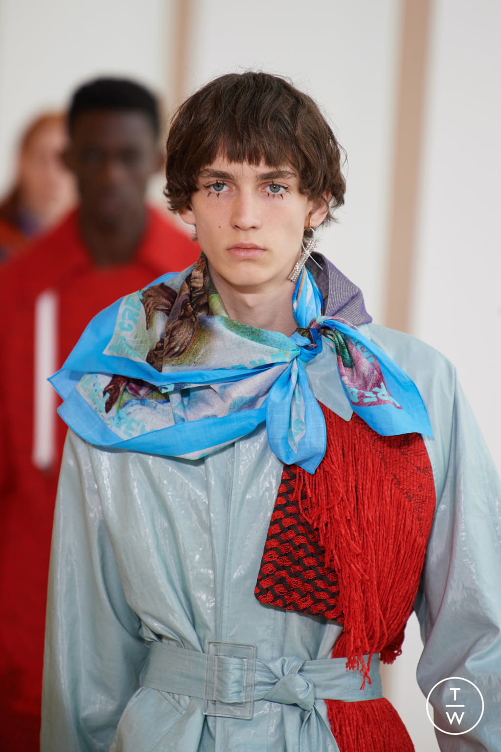 Fashion Week Paris Spring/Summer 2020 look 5 from the Acne Studios collection menswear accessories