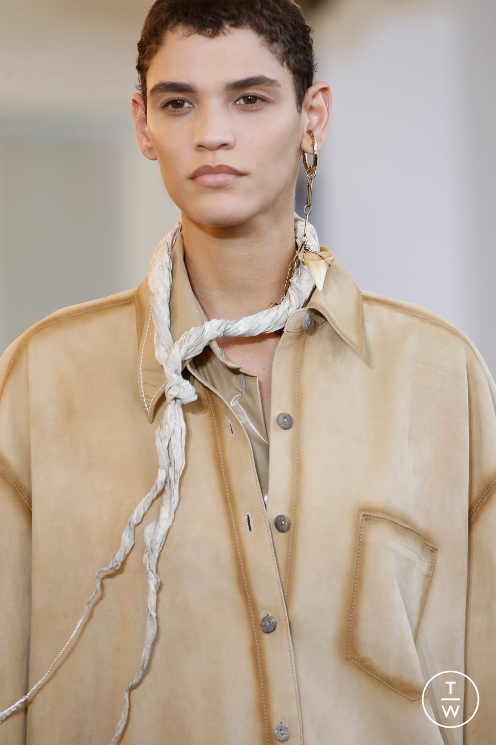 Fashion Week Paris Spring/Summer 2020 look 6 from the Acne Studios collection womenswear accessories