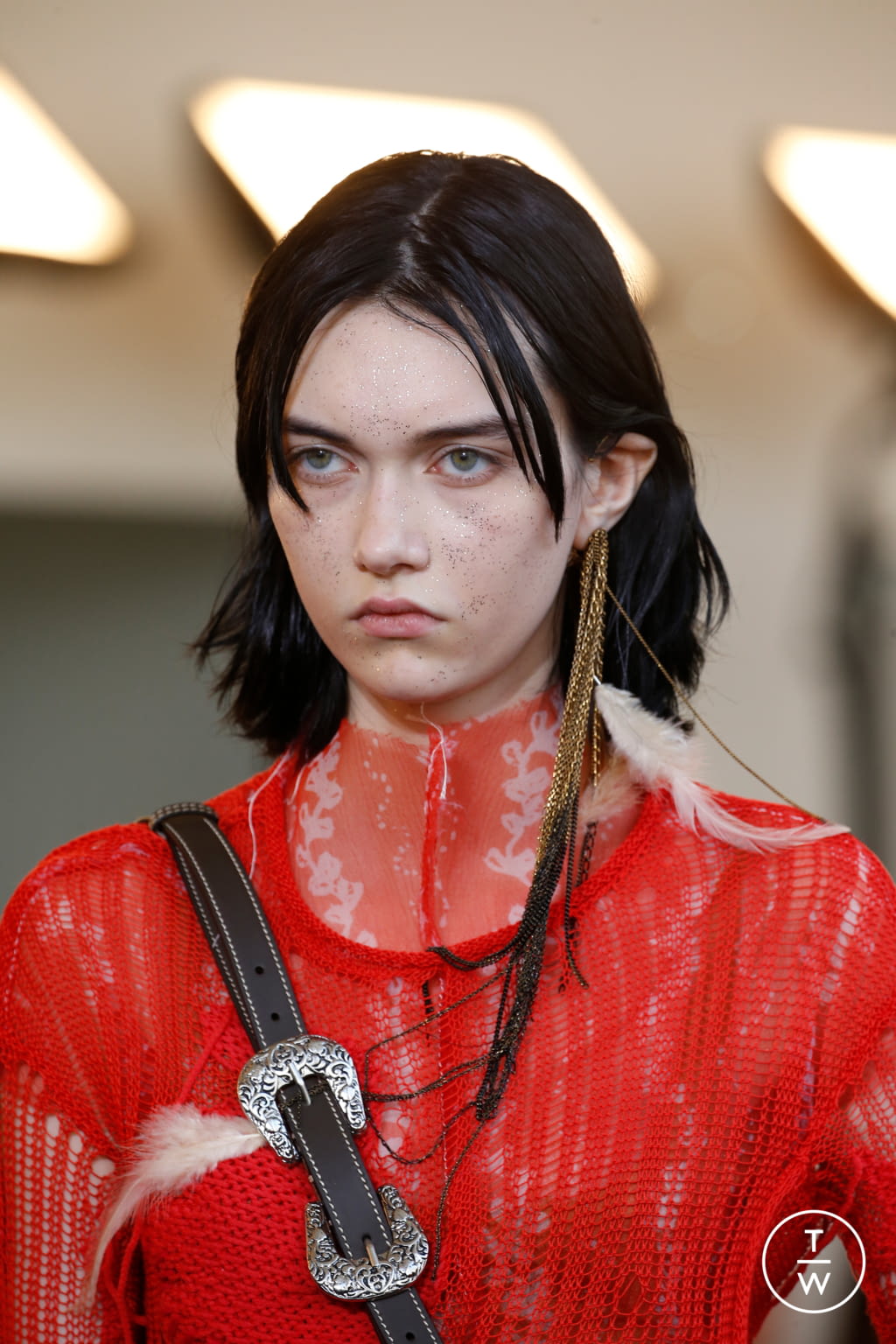 Fashion Week Paris Spring/Summer 2020 look 13 from the Acne Studios collection womenswear accessories