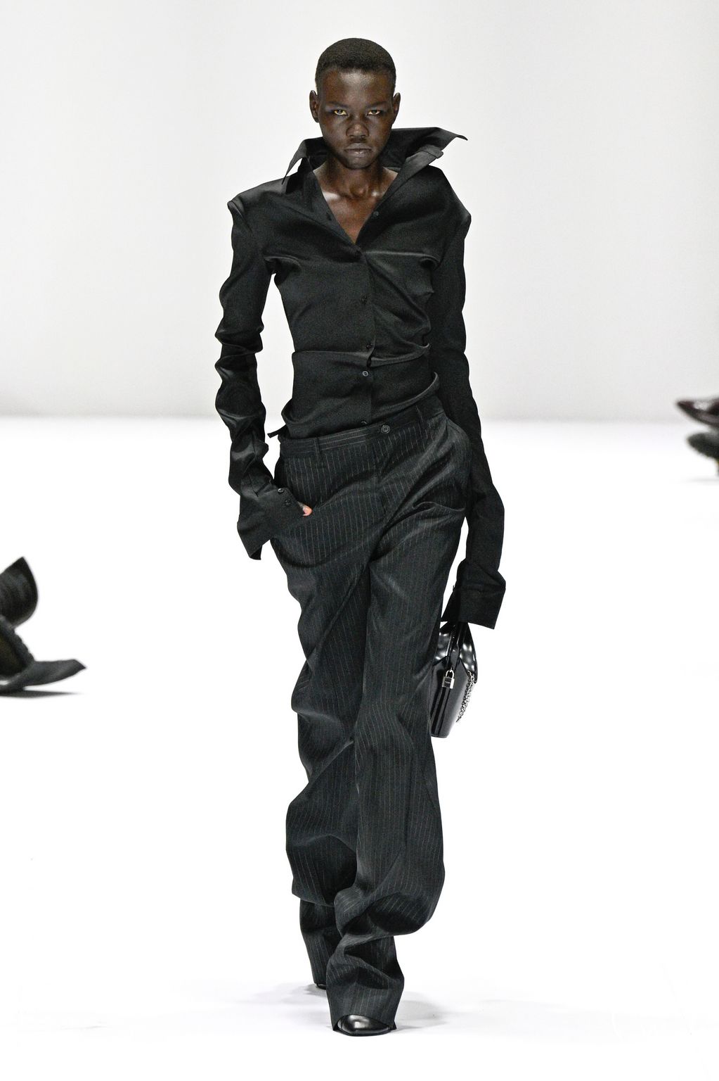 Fashion Week Paris Fall/Winter 2024 look 39 from the Acne Studios collection womenswear