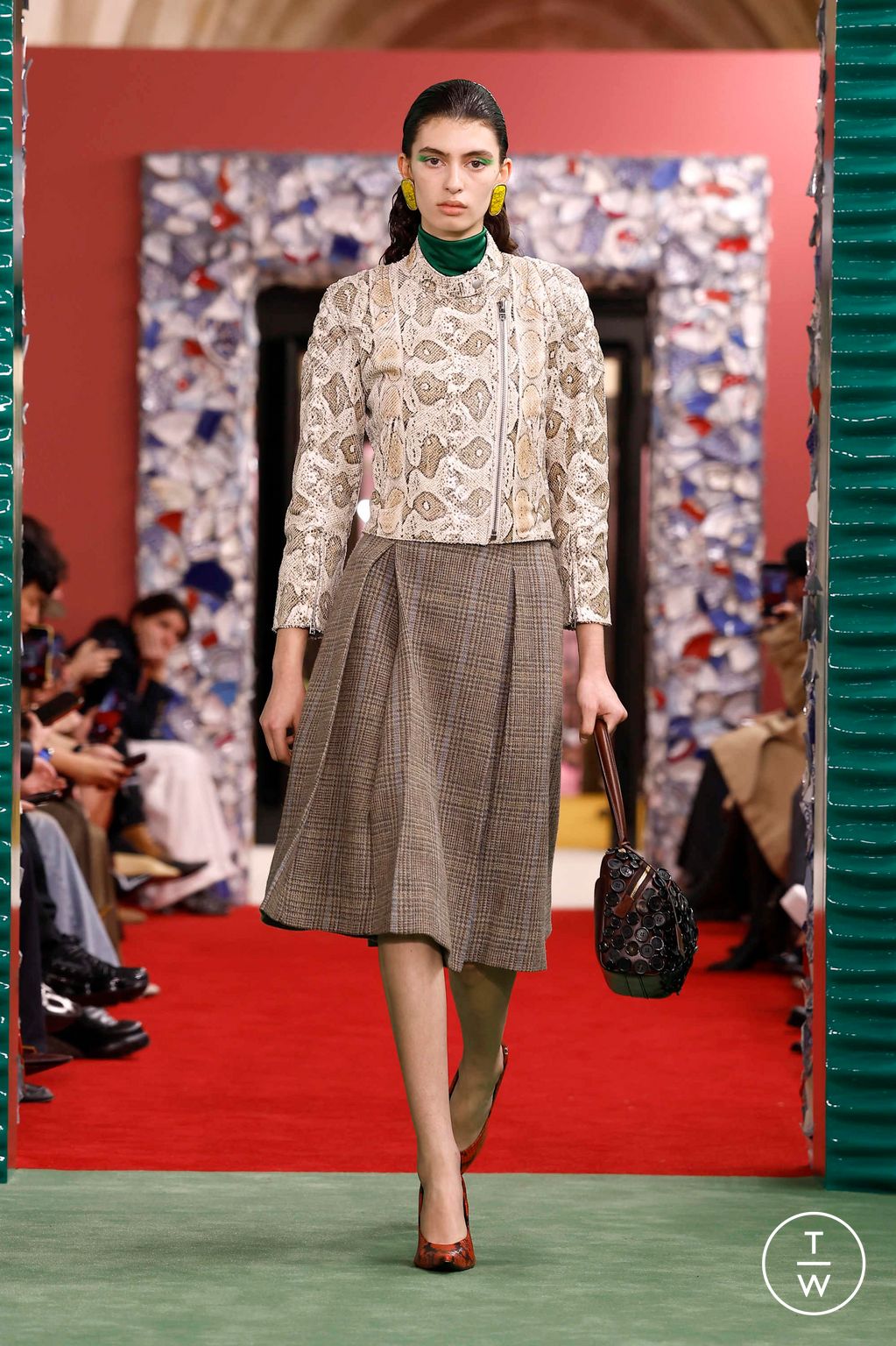 Fashion Week Paris Fall/Winter 2026 look 11 de la collection Acne Studios womenswear