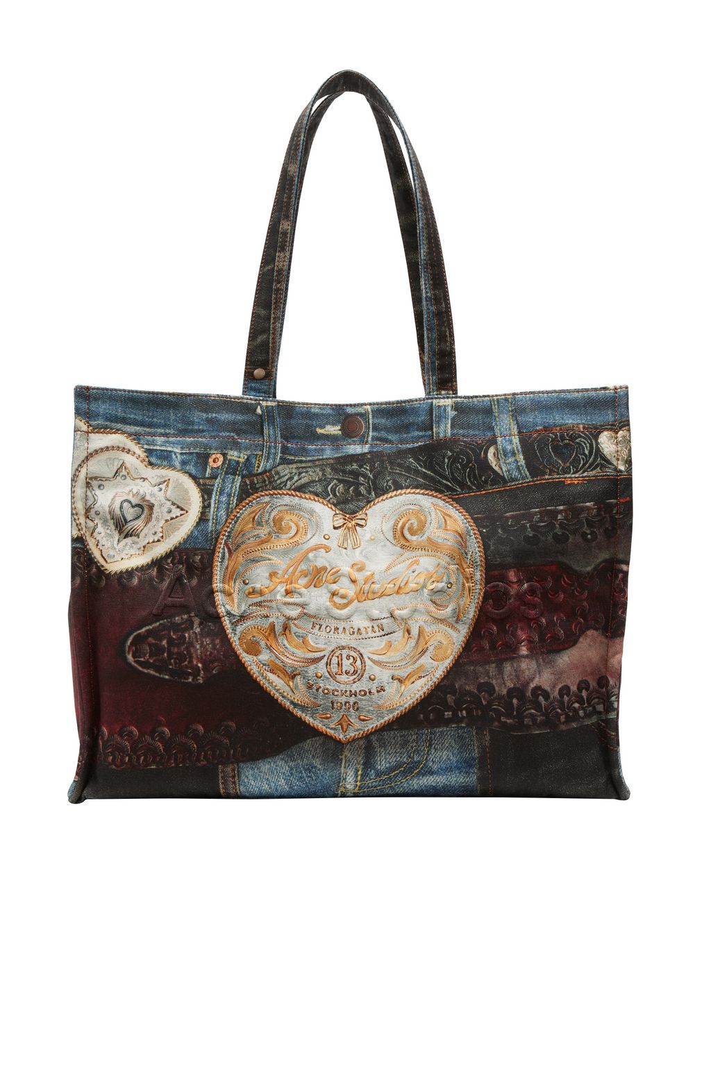 Fashion Week Paris Fall/Winter 2025 look 124 from the Acne Studios collection womenswear accessories