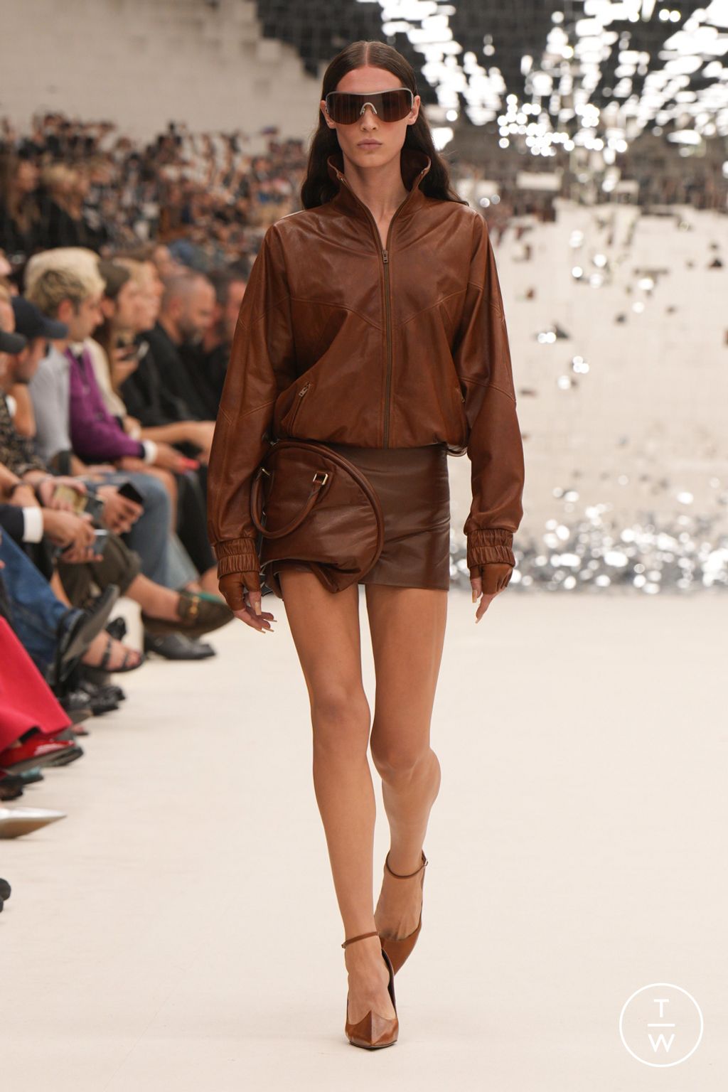 Fashion Week Paris Spring/Summer 2024 look 30 from the Acne Studios collection womenswear