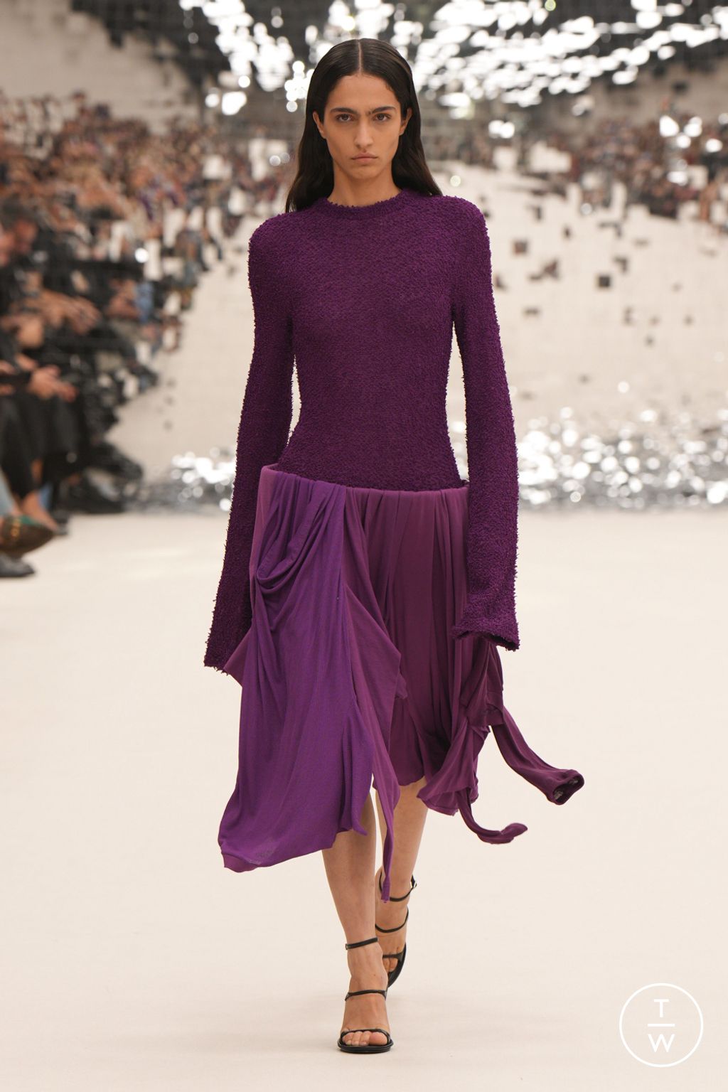 Fashion Week Paris Spring/Summer 2024 look 9 de la collection Acne Studios womenswear