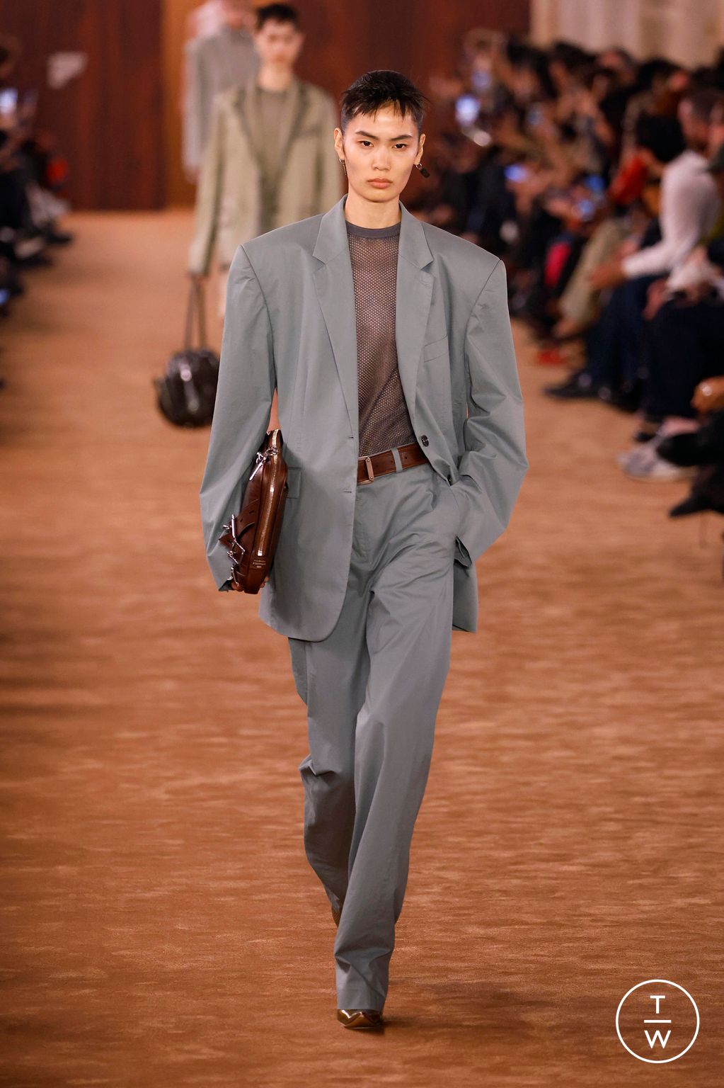 Fashion Week Paris Spring/Summer 2026 look 9 from the Acne Studios collection womenswear
