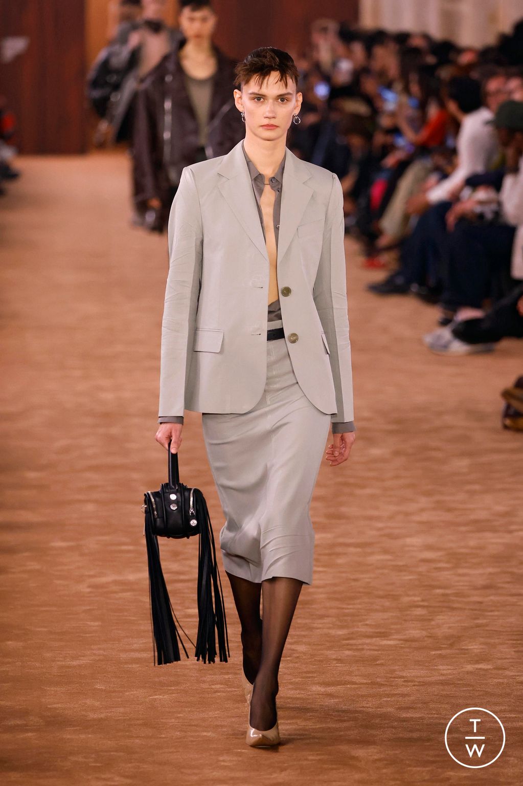 Fashion Week Paris Spring/Summer 2026 look 15 from the Acne Studios collection womenswear