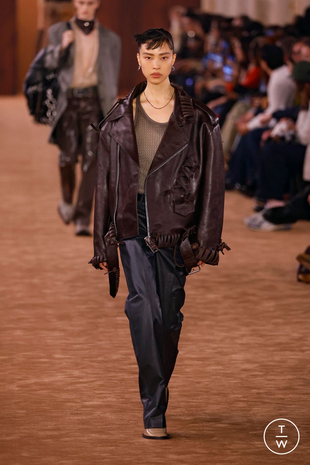 Fashion Week Paris Spring/Summer 2026 look 16 from the Acne Studios collection womenswear