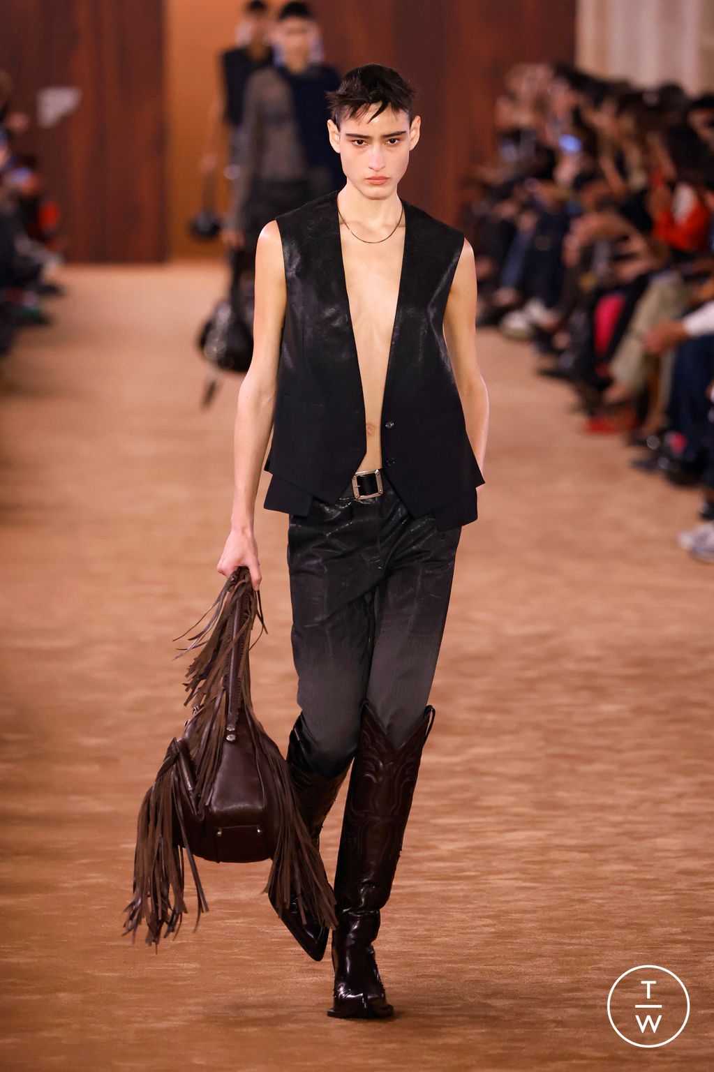 Fashion Week Paris Spring/Summer 2026 look 38 from the Acne Studios collection womenswear