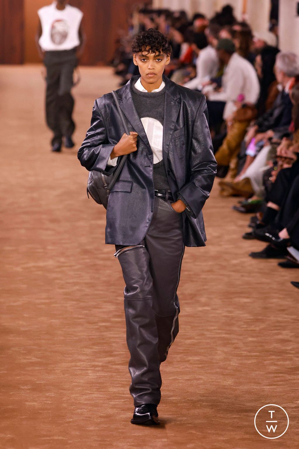 Fashion Week Paris Spring/Summer 2026 look 42 from the Acne Studios collection womenswear