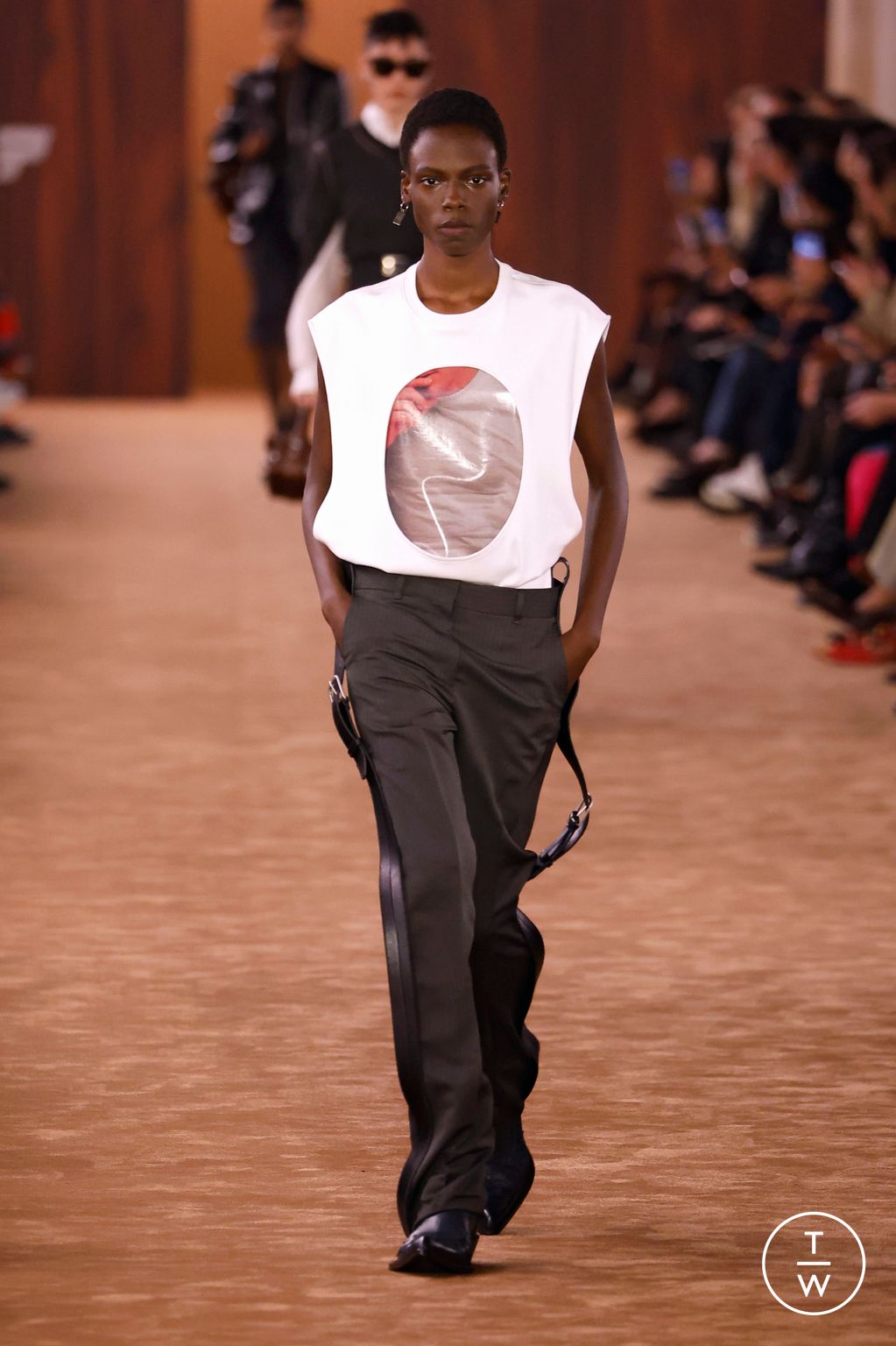 Fashion Week Paris Spring/Summer 2026 look 43 from the Acne Studios collection womenswear