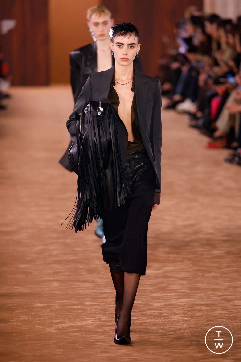 Fashion Week Paris Spring/Summer 2026 look 46 from the Acne Studios collection womenswear