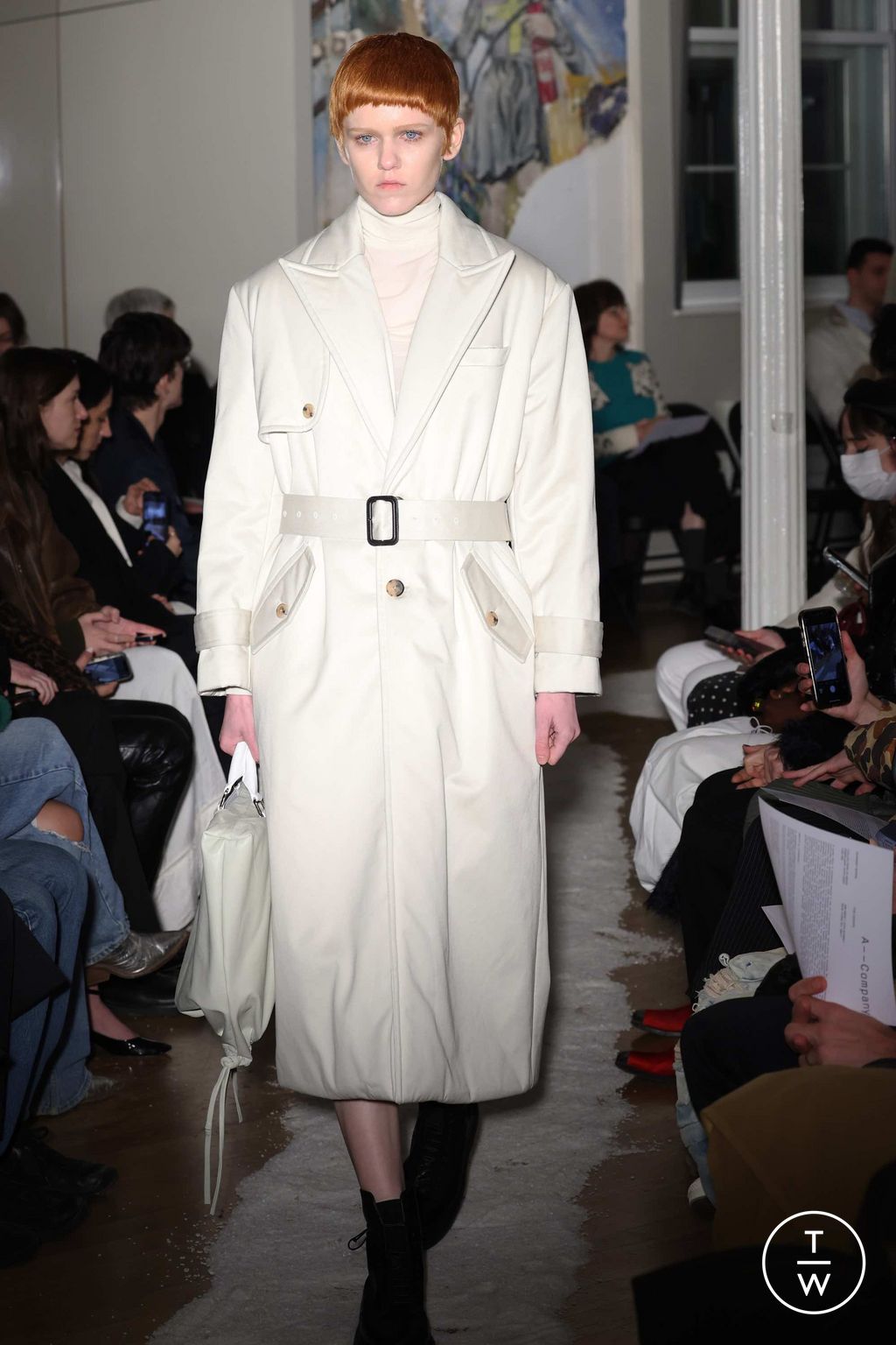 Fashion Week New York Fall/Winter 2023 look 1 de la collection A--Company womenswear