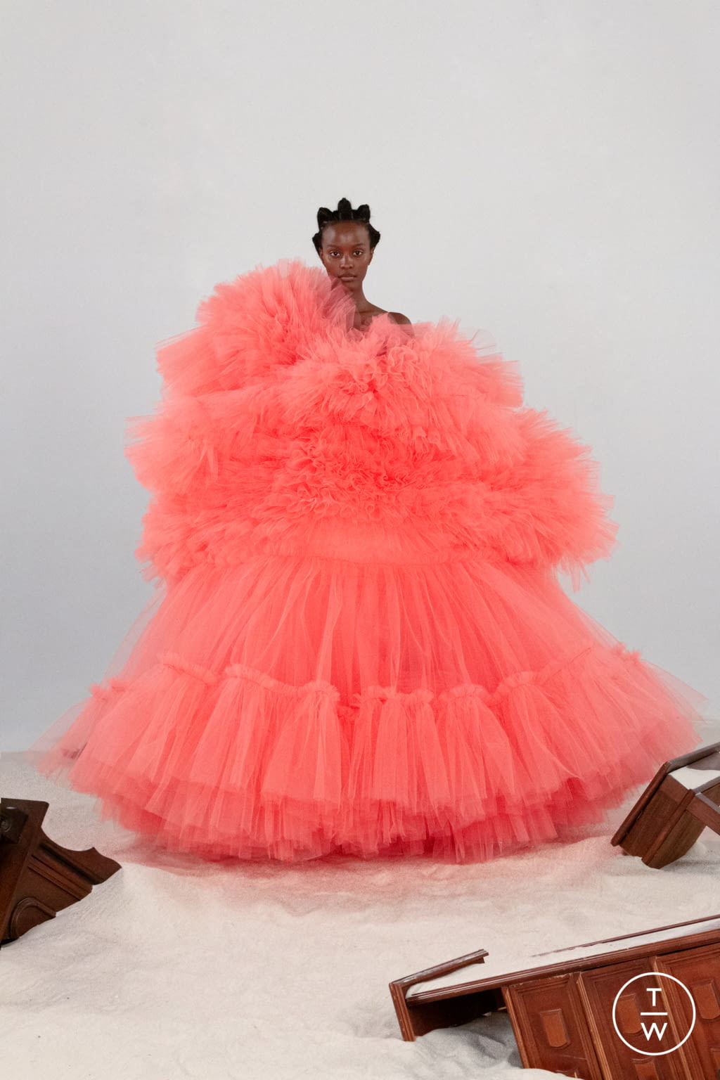 Fashion Week Milan Fall/Winter 2021 look 39 from the Act n°1 collection 女装