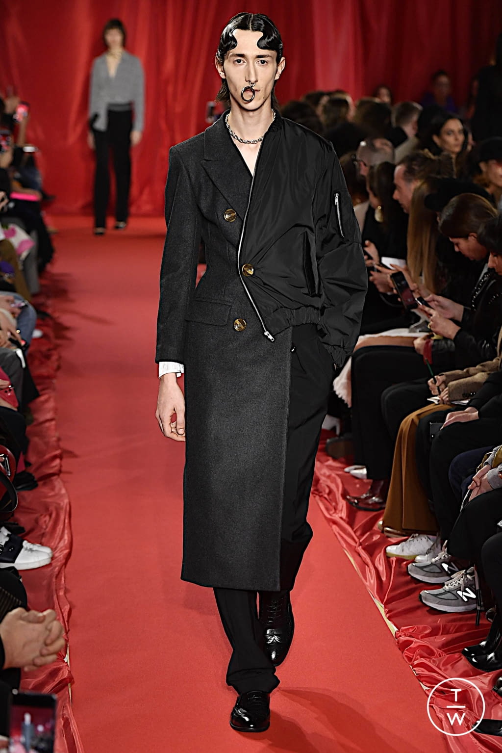 Fashion Week Milan Fall/Winter 2020 look 5 from the Act n°1 collection womenswear