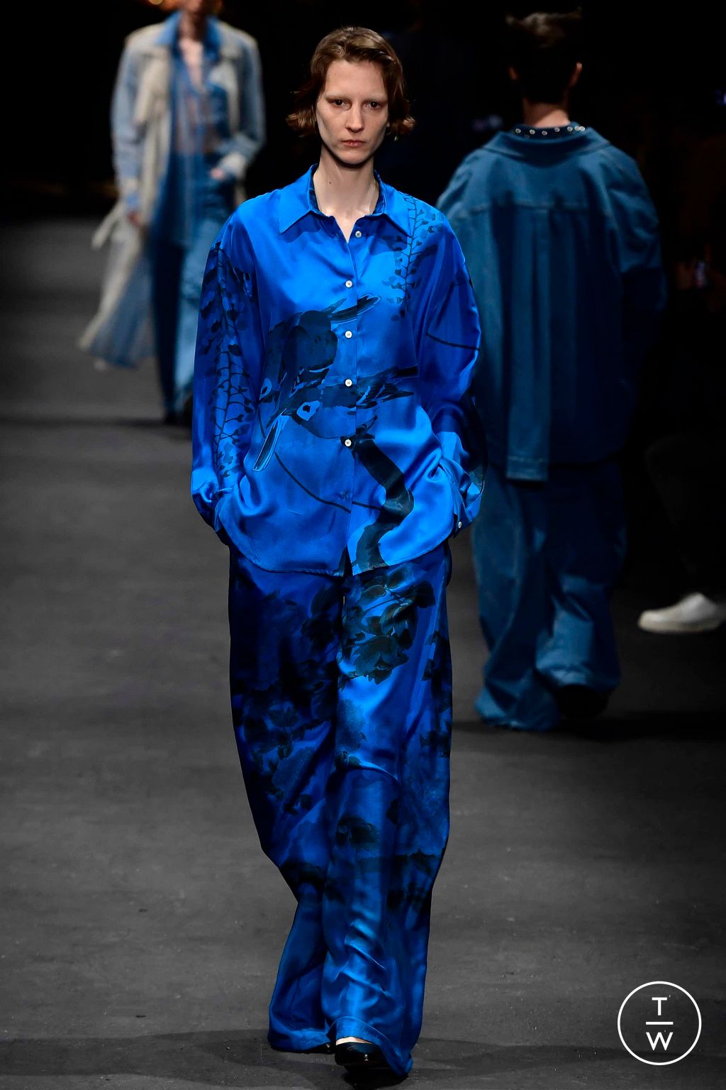 Fashion Week Milan Fall/Winter 2023 look 7 de la collection Act n°1 womenswear