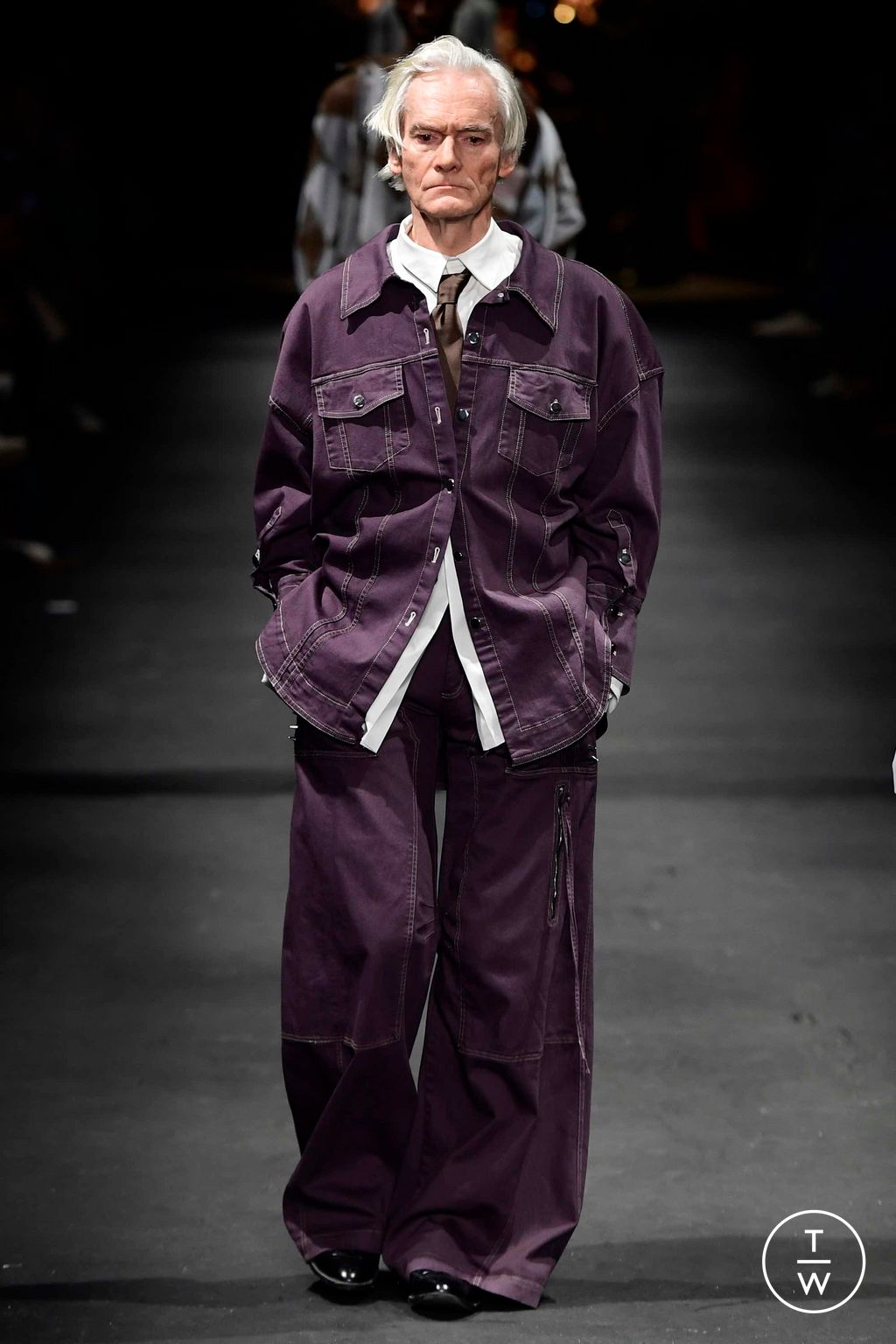 Fashion Week Milan Fall/Winter 2023 look 10 from the Act n°1 collection 女装
