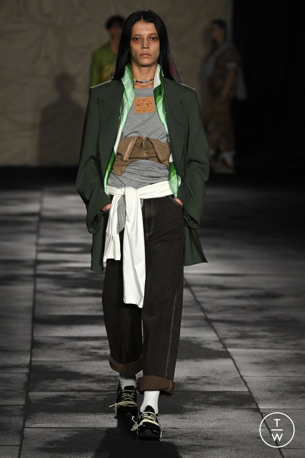 Fashion Week Milan Spring/Summer 2024 look 2 de la collection Act n°1 womenswear