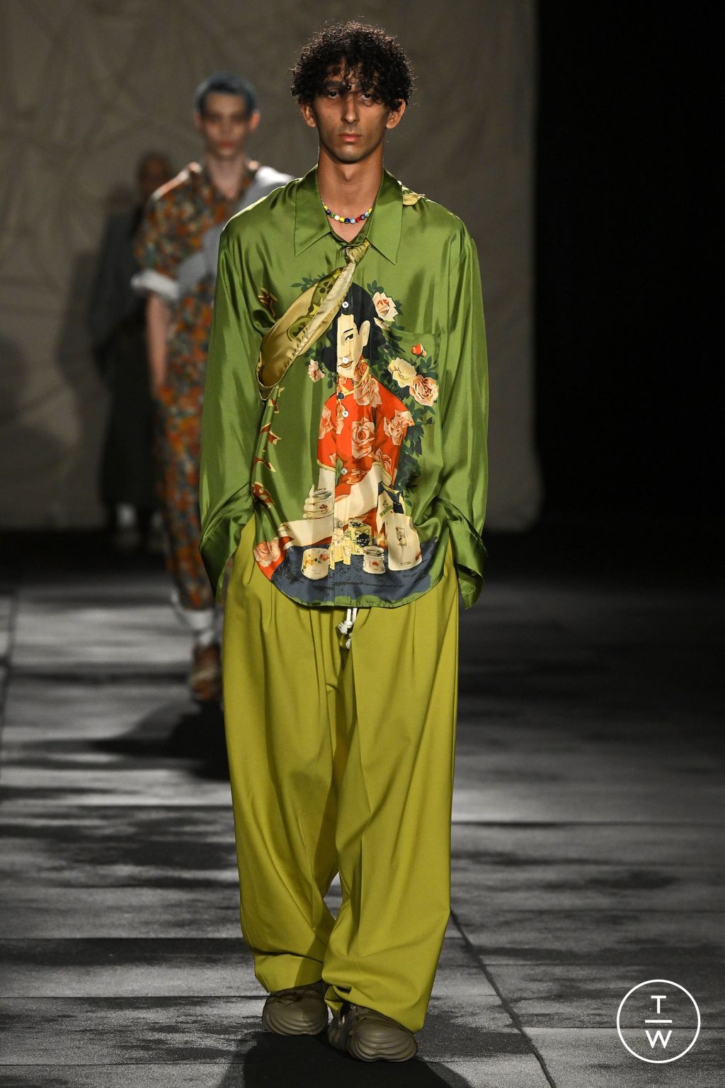 Fashion Week Milan Spring/Summer 2024 look 3 from the Act n°1 collection 女装