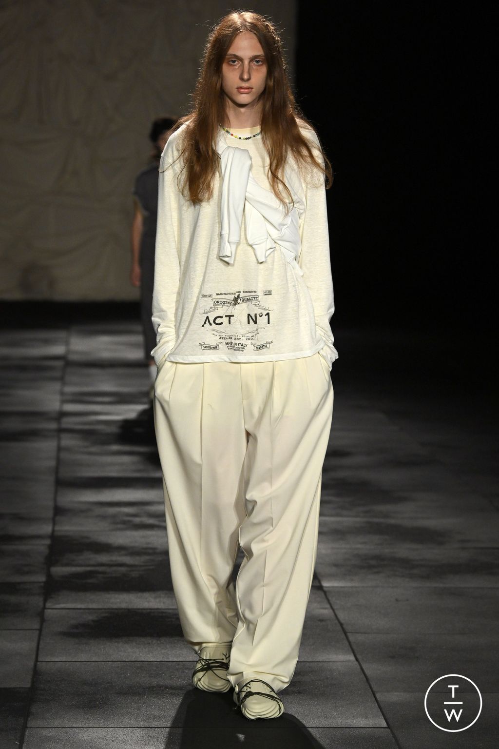 Fashion Week Milan Spring/Summer 2024 look 7 de la collection Act n°1 womenswear