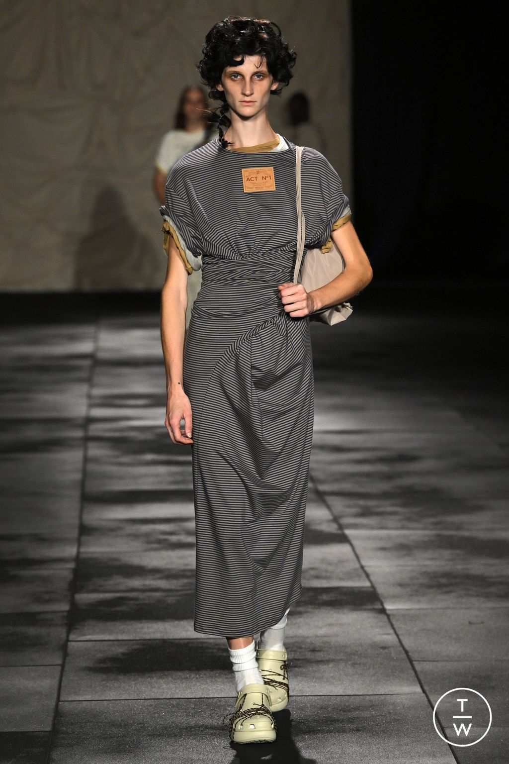 Fashion Week Milan Spring/Summer 2024 look 8 from the Act n°1 collection womenswear