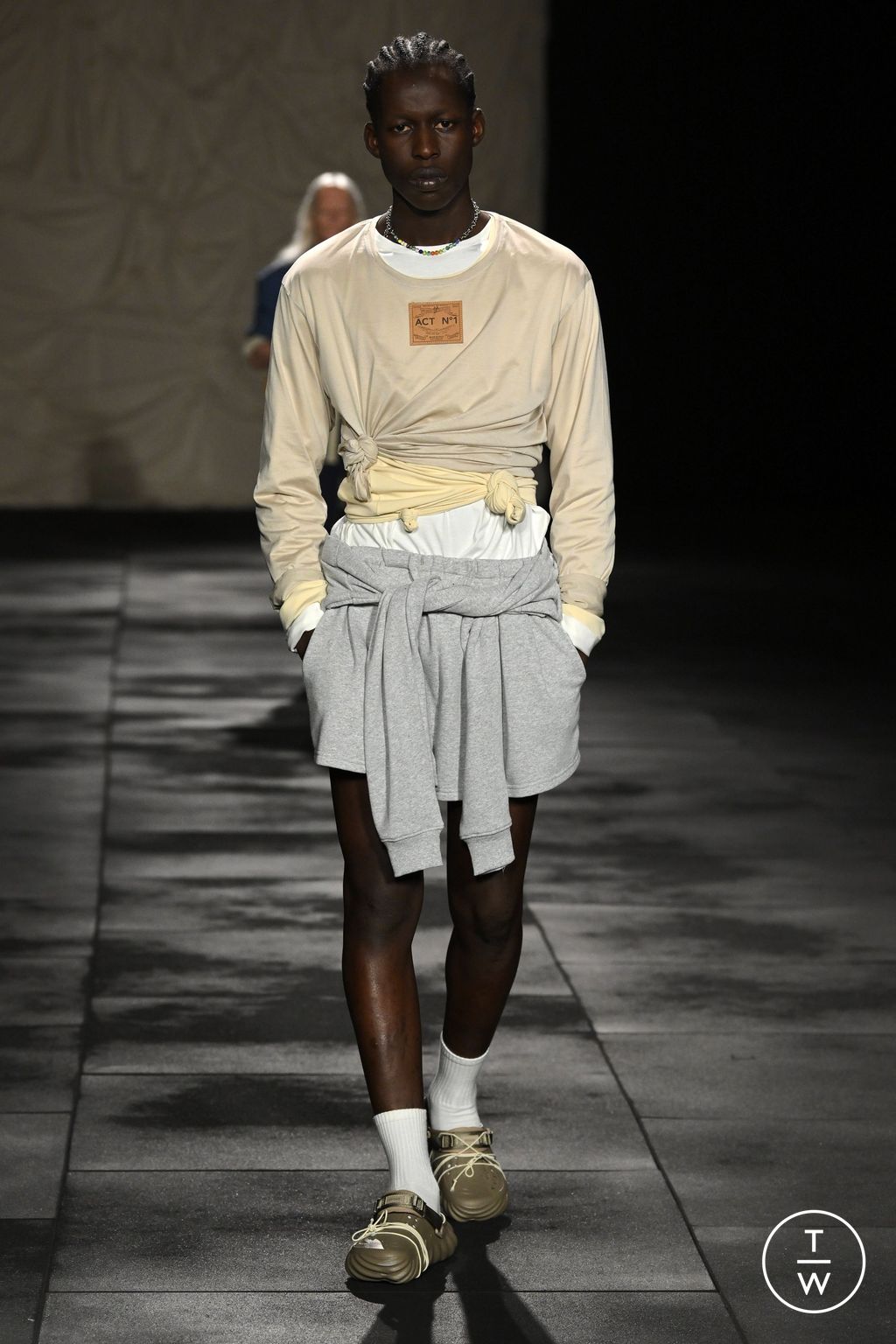 Fashion Week Milan Spring/Summer 2024 look 10 from the Act n°1 collection womenswear