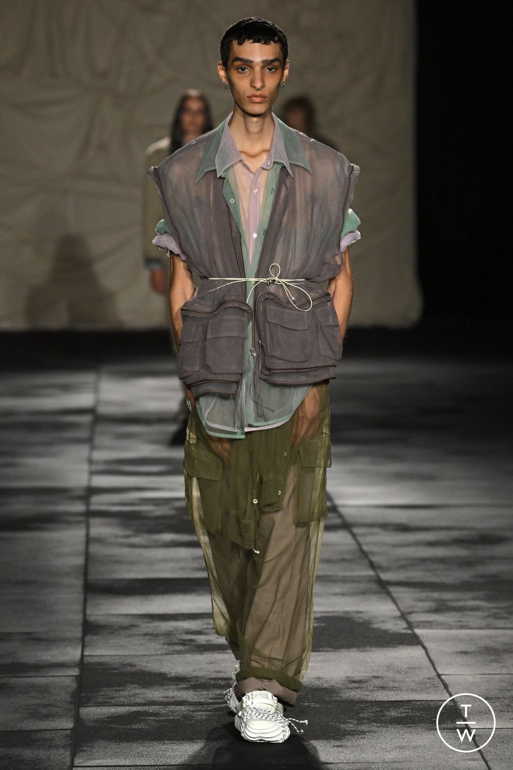 Fashion Week Milan Spring/Summer 2024 look 13 from the Act n°1 collection womenswear