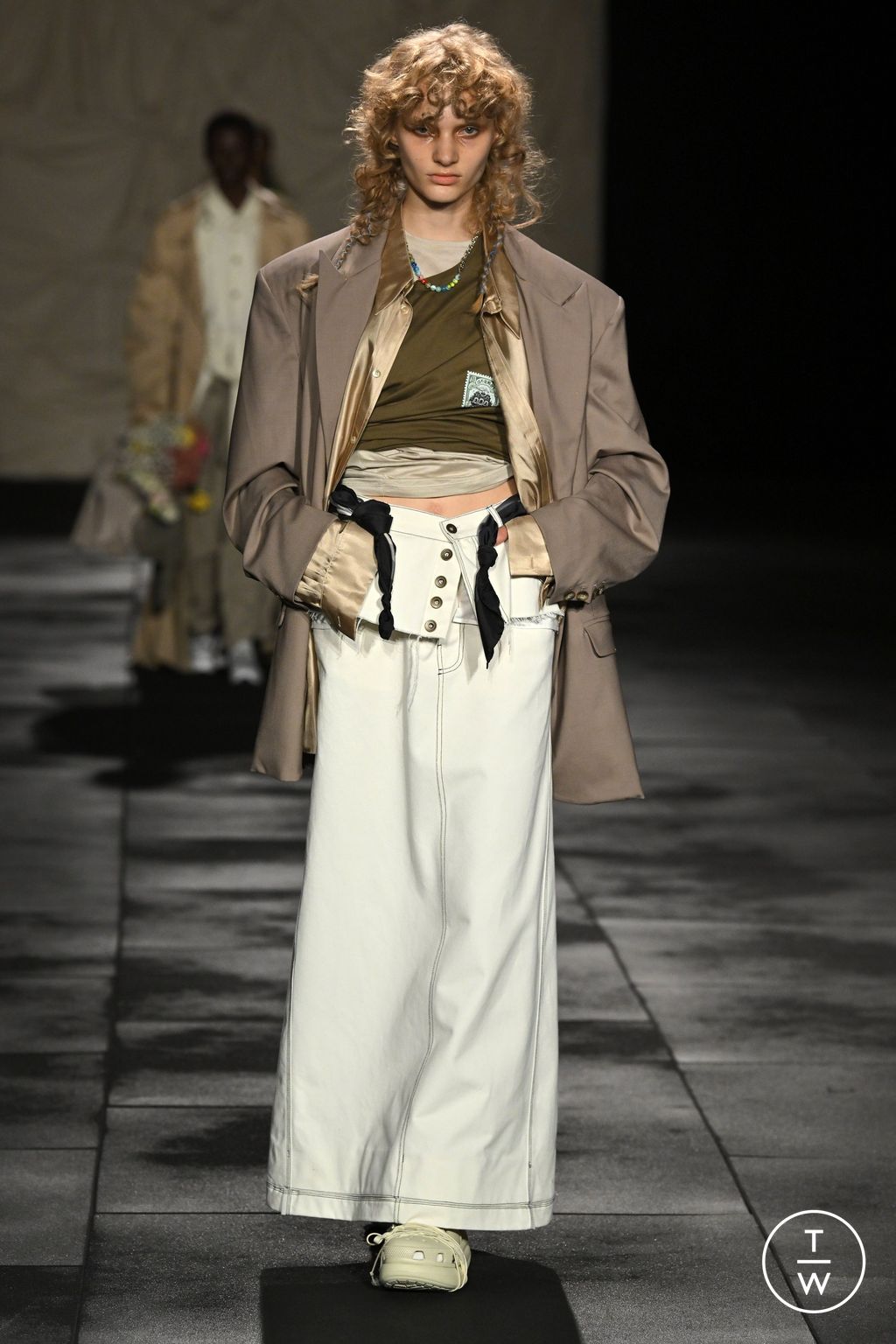 Fashion Week Milan Spring/Summer 2024 look 15 from the Act n°1 collection womenswear