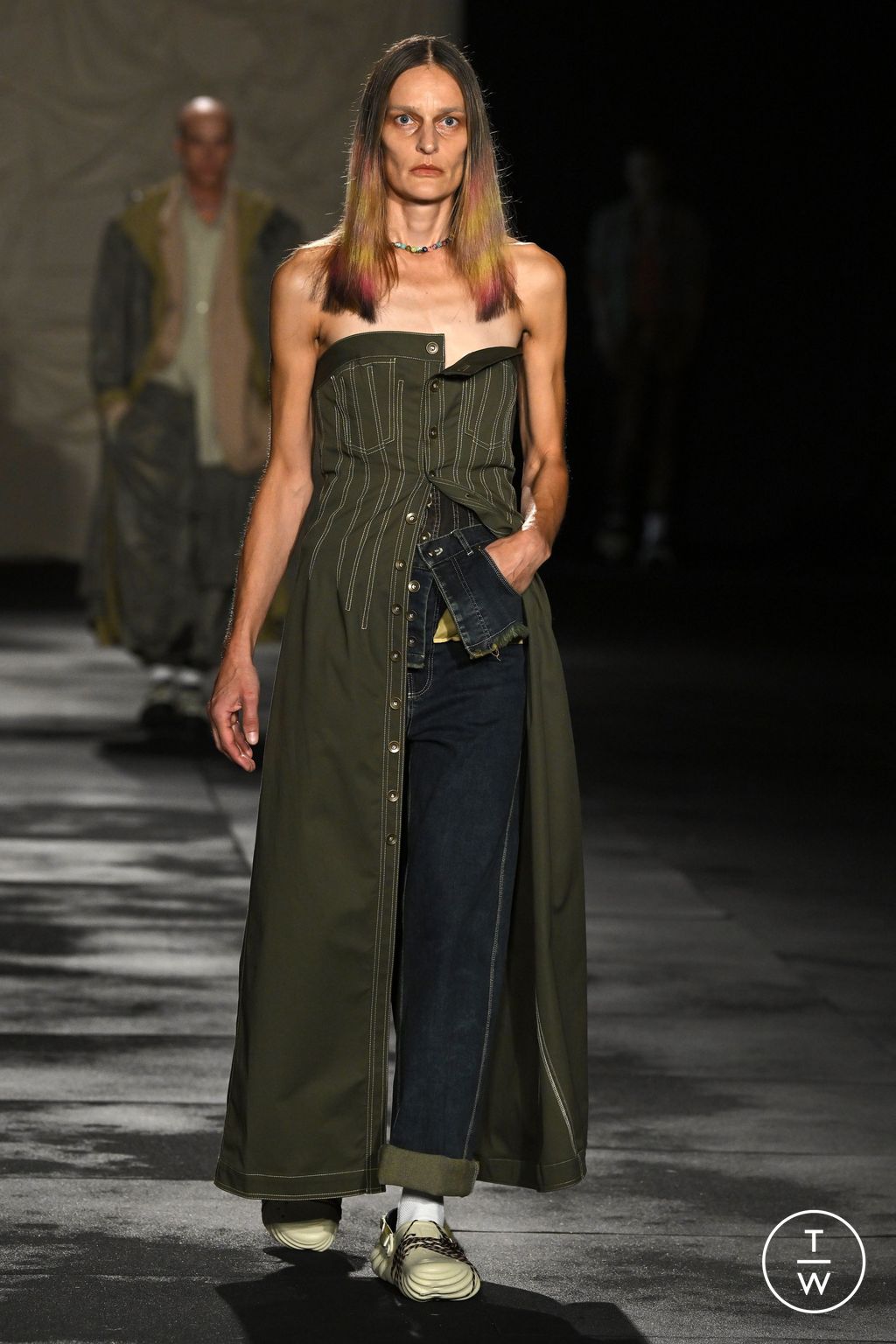 Fashion Week Milan Spring/Summer 2024 look 24 from the Act n°1 collection 女装