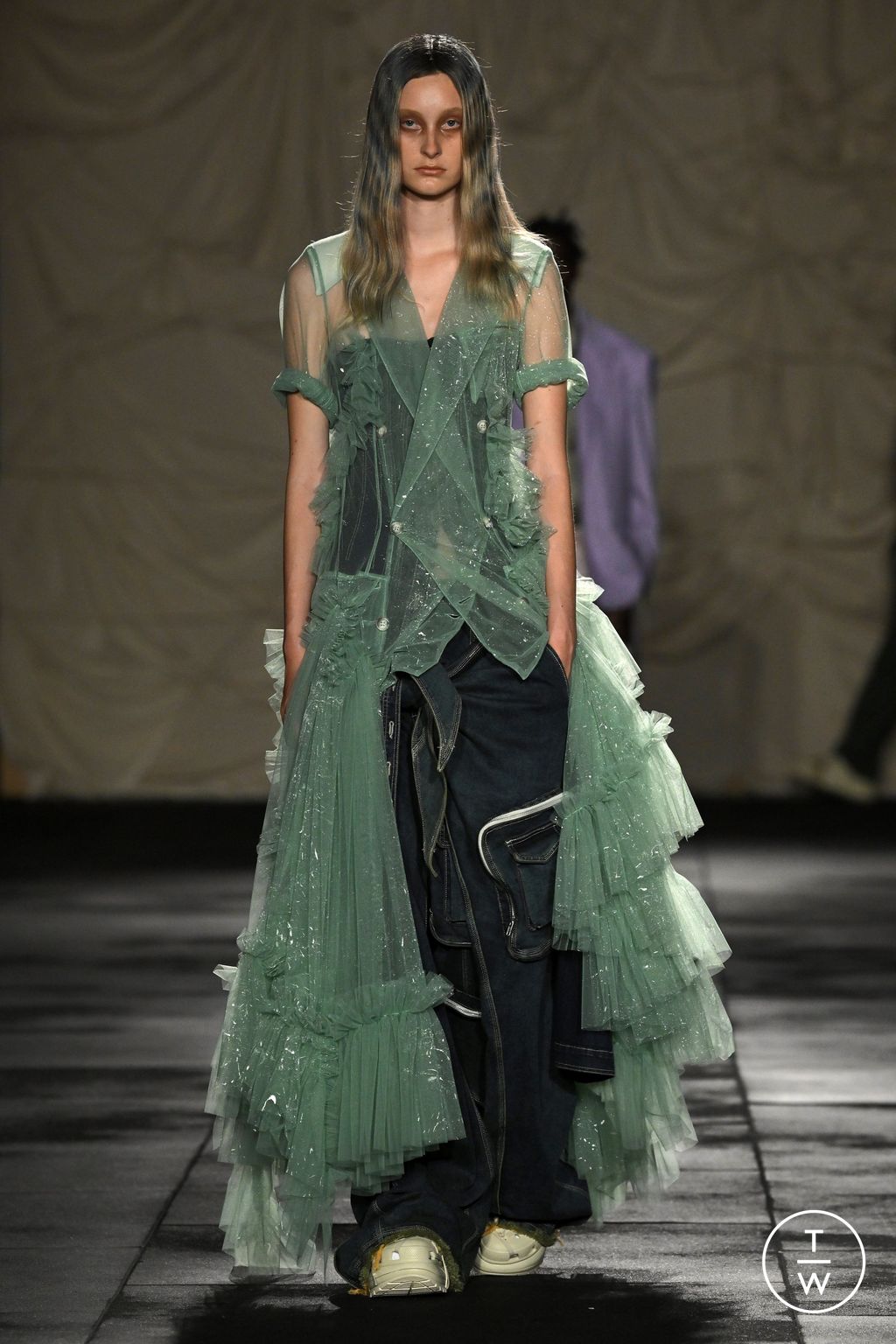 Fashion Week Milan Spring/Summer 2024 look 29 from the Act n°1 collection 女装