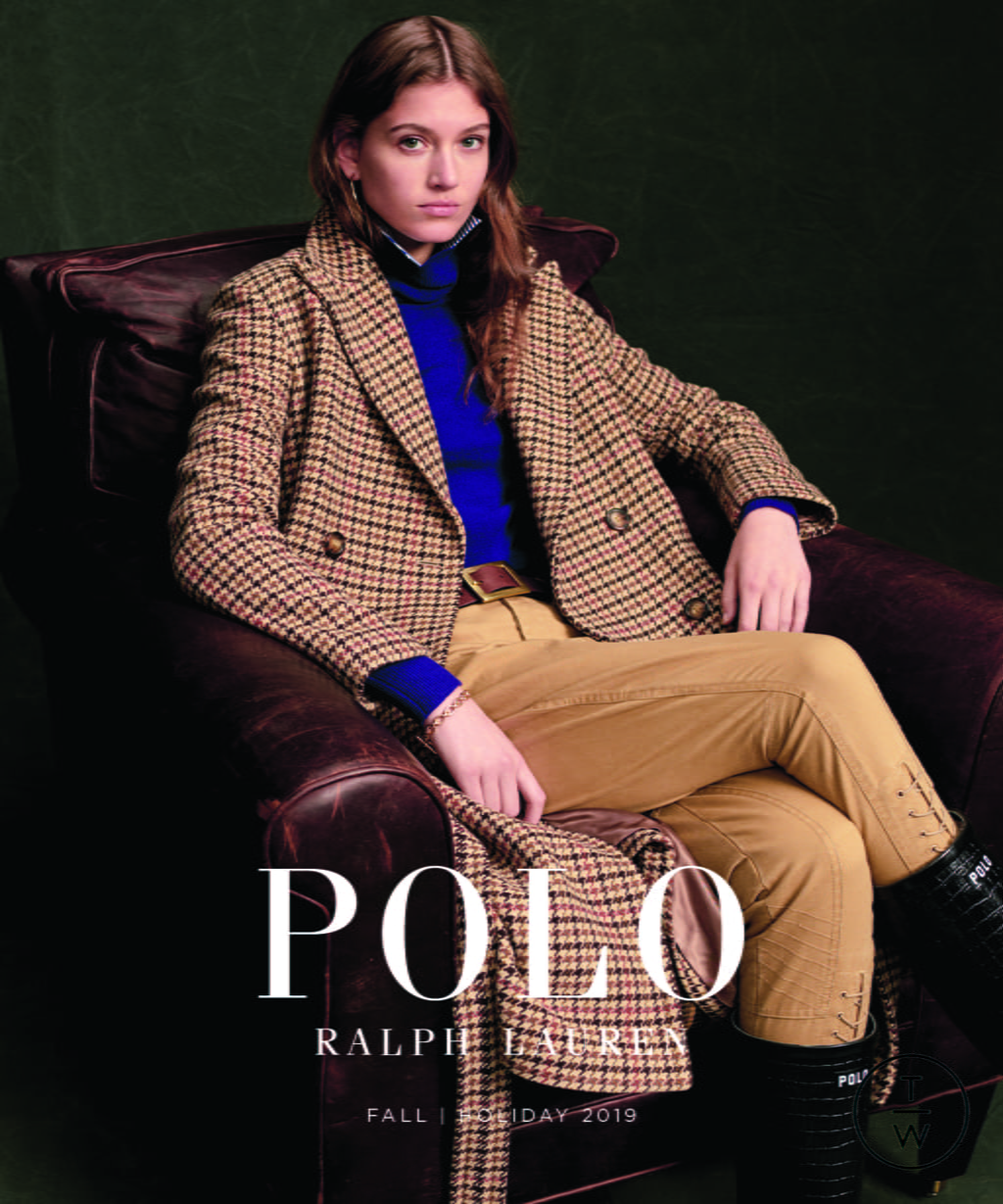 Fashion Week New York Fall/Winter 2019 look 1 from the Polo Ralph Lauren collection 女装