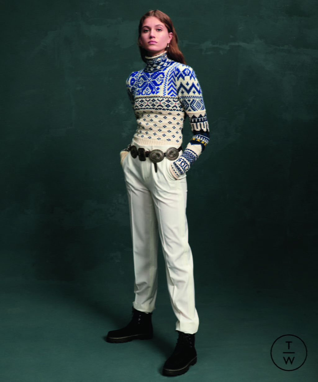 Fashion Week New York Fall/Winter 2019 look 37 from the Polo Ralph Lauren collection womenswear