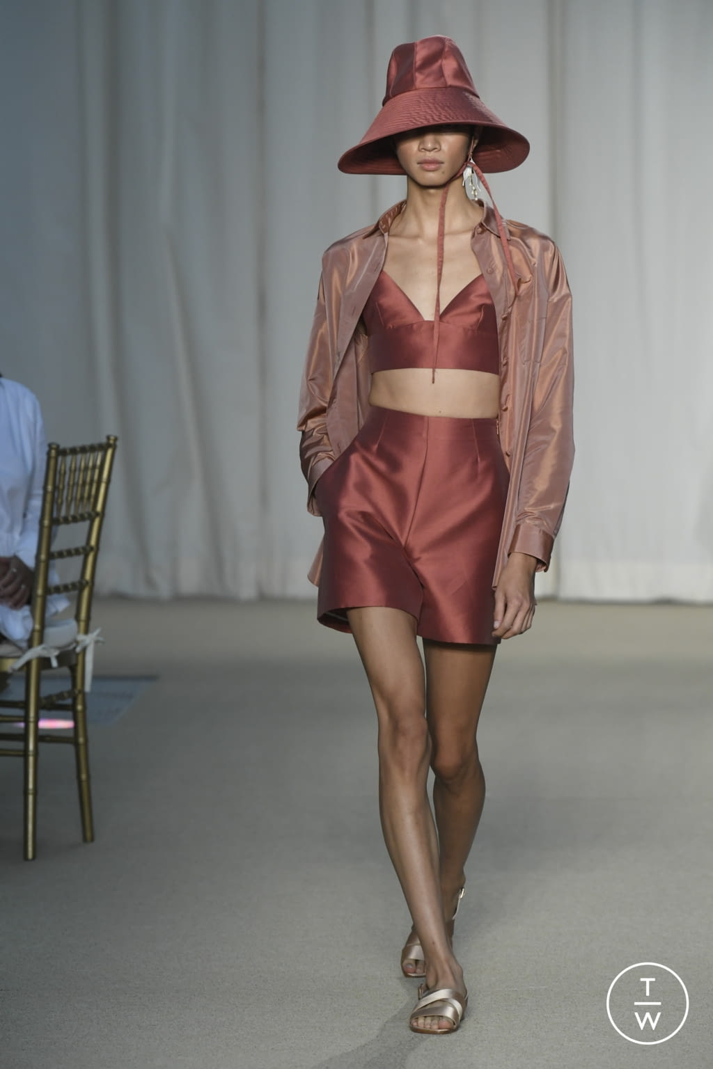 Fashion Week New York Spring/Summer 2022 look 24 from the Adam Lippes collection womenswear