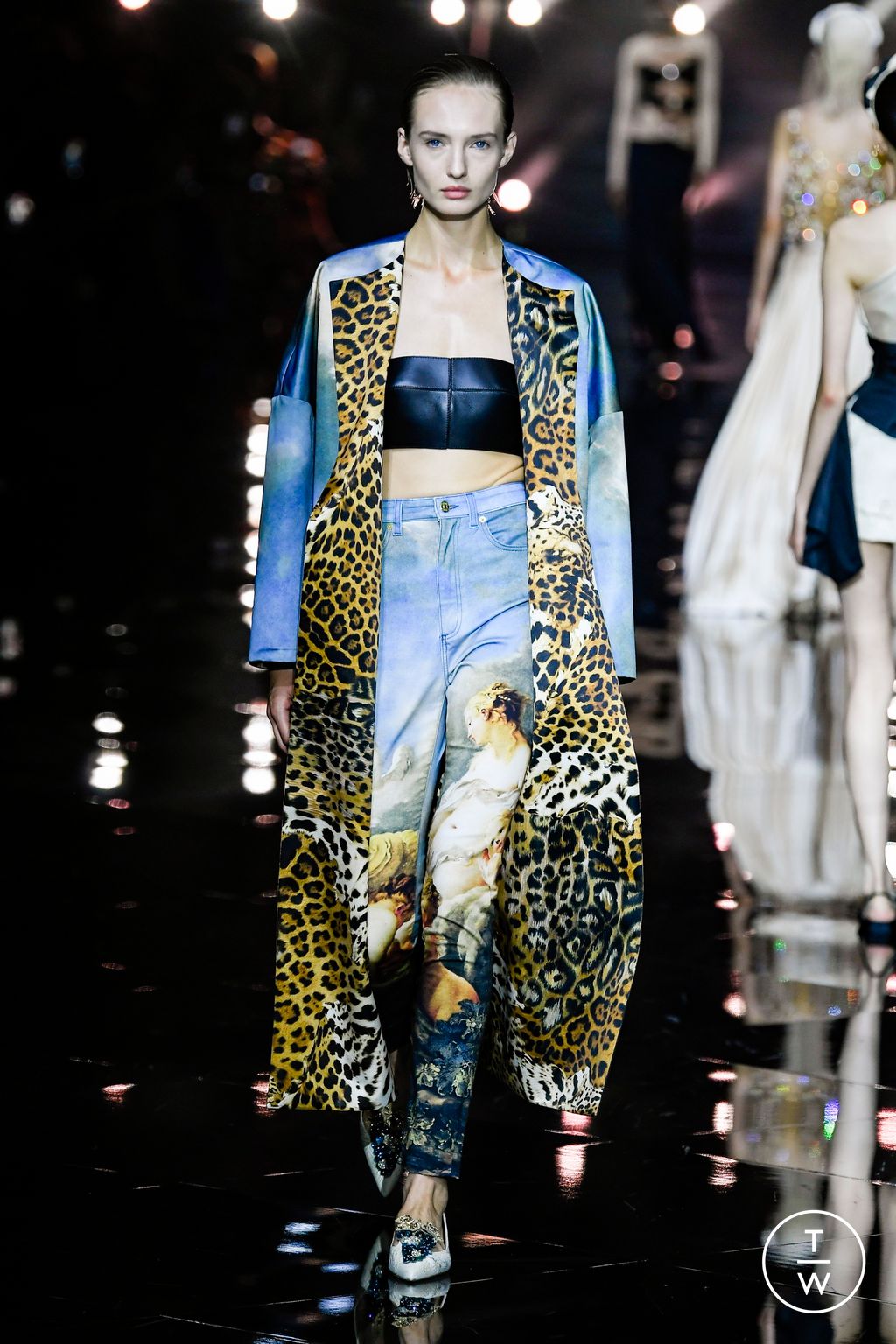 Fashion Week Milan Spring/Summer 2023 look 19 from the Roberto Cavalli collection womenswear