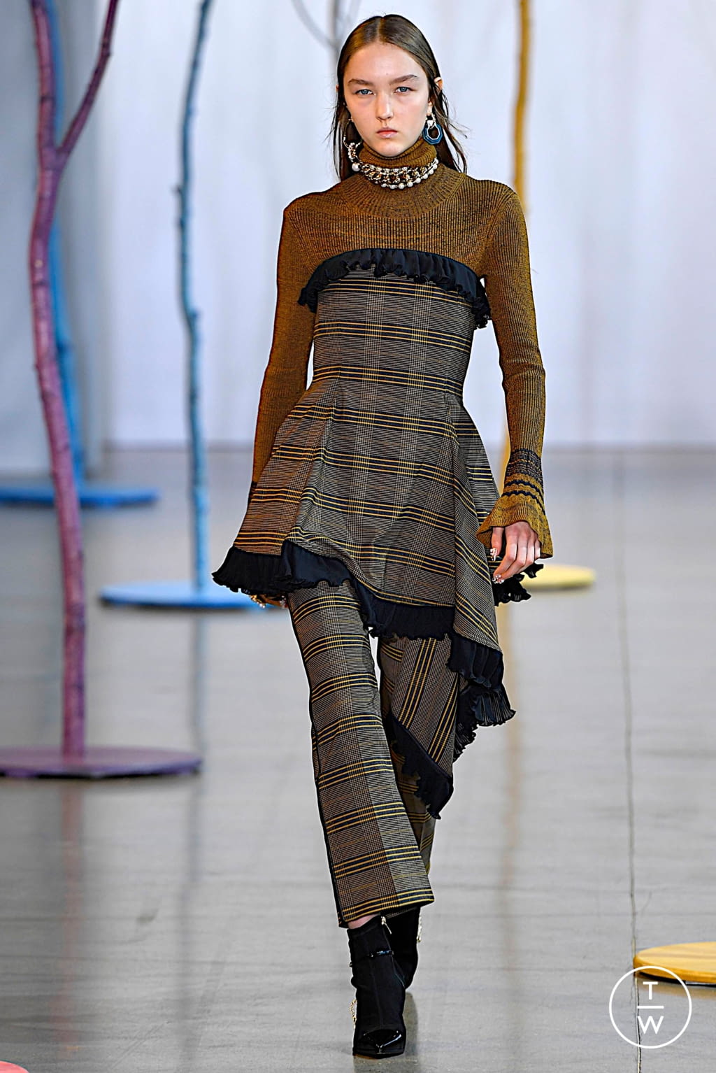 Fashion Week New York Fall/Winter 2019 look 3 from the Adeam collection womenswear