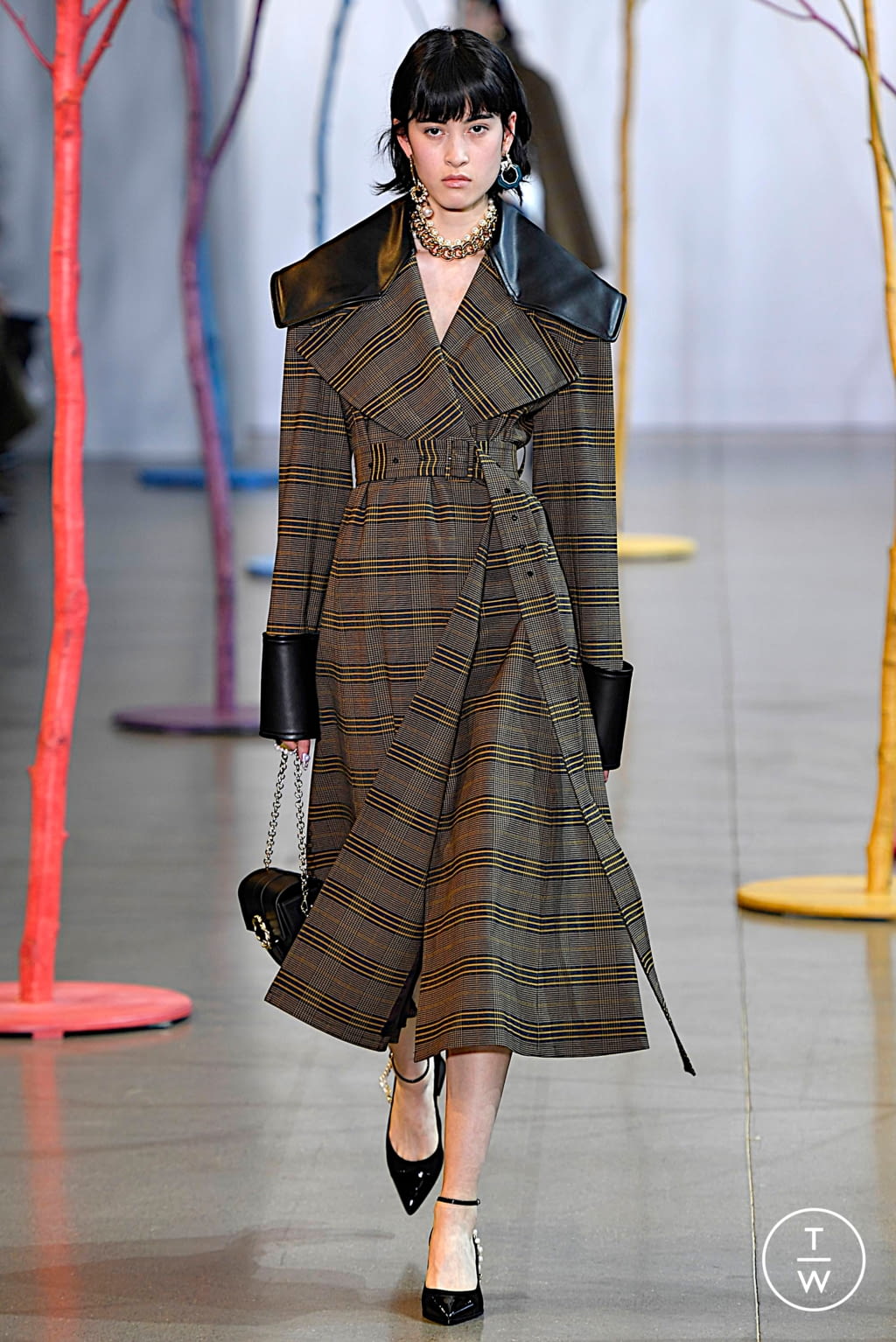 Fashion Week New York Fall/Winter 2019 look 5 from the Adeam collection 女装