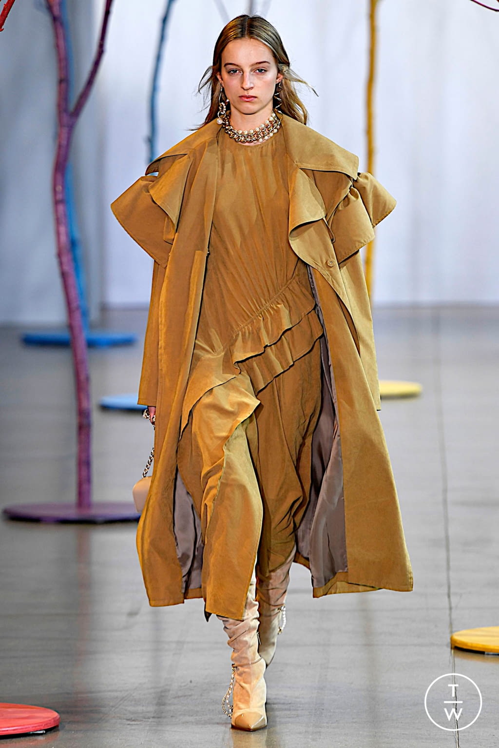 Fashion Week New York Fall/Winter 2019 look 16 from the Adeam collection womenswear
