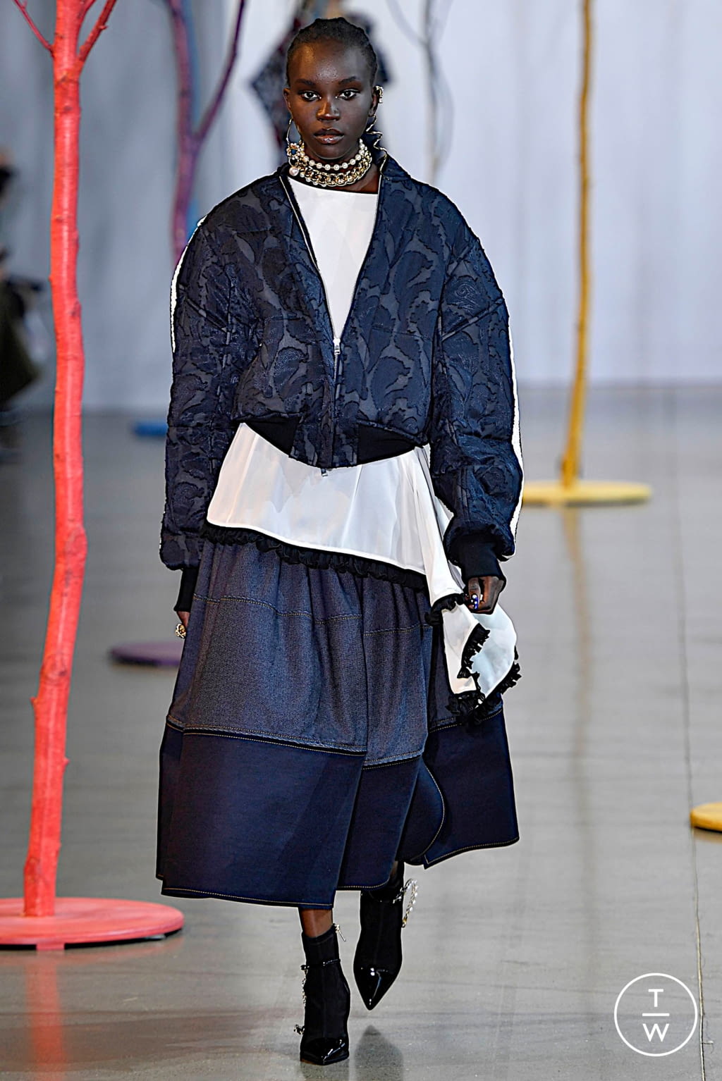 Fashion Week New York Fall/Winter 2019 look 20 from the Adeam collection womenswear