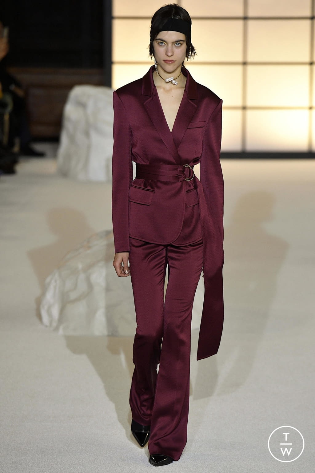 Fashion Week New York Fall/Winter 2020 look 13 from the Adeam collection womenswear