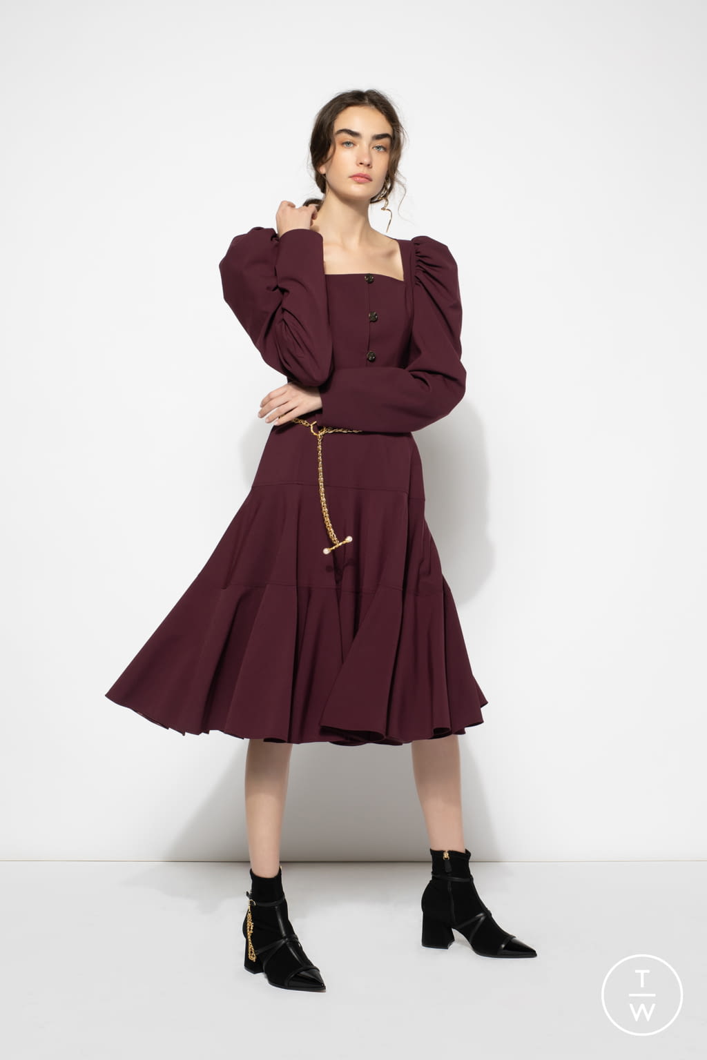 Fashion Week New York Fall/Winter 2021 look 7 de la collection Adeam womenswear