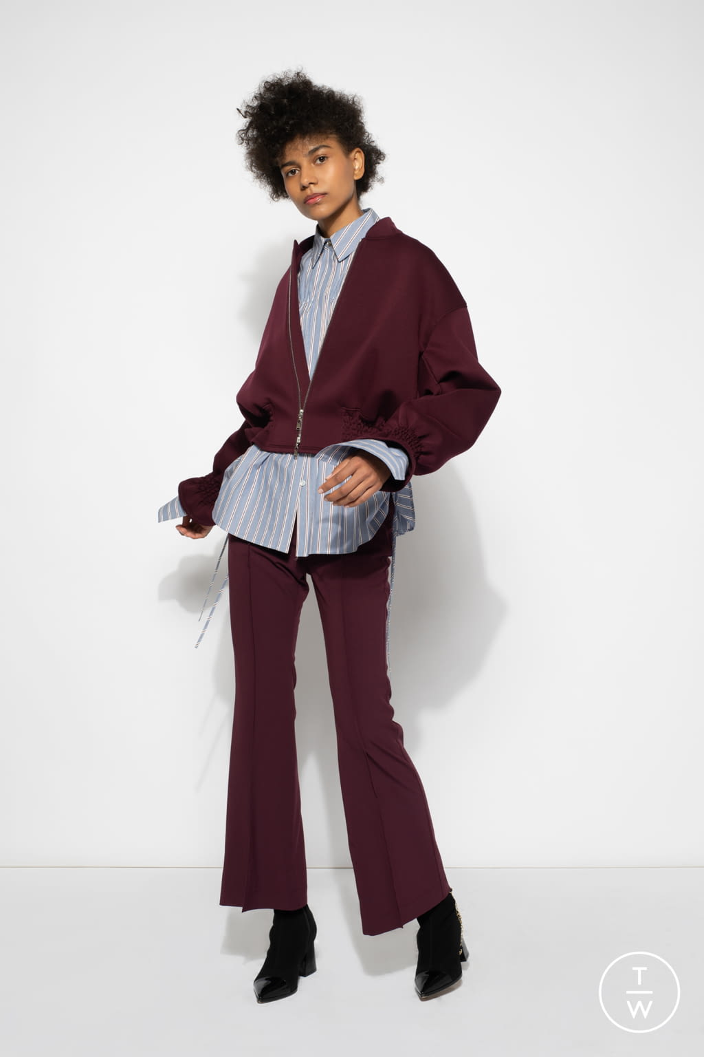 Fashion Week New York Fall/Winter 2021 look 8 de la collection Adeam womenswear