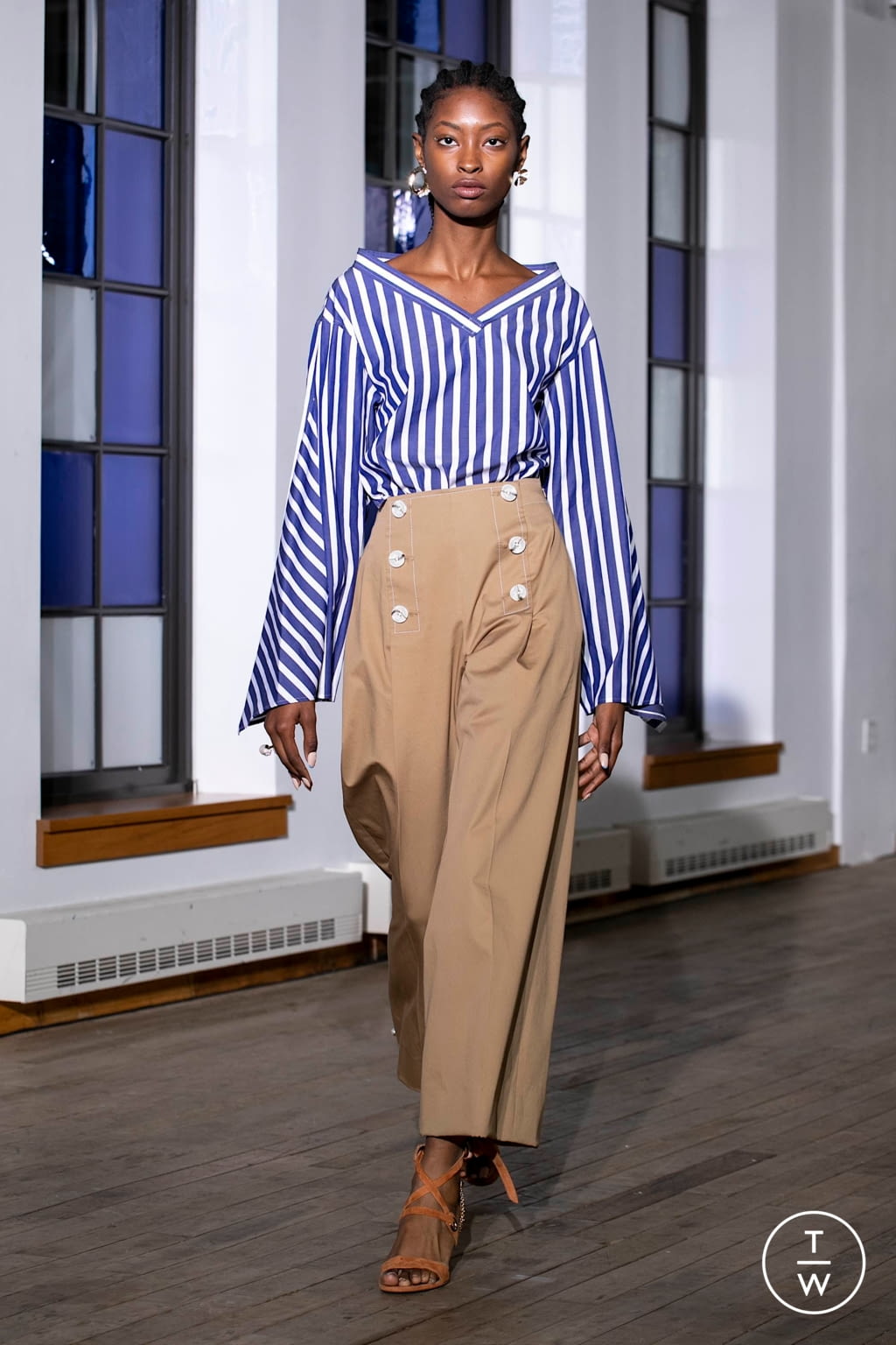 Fashion Week New York Spring/Summer 2020 look 10 de la collection Adeam womenswear