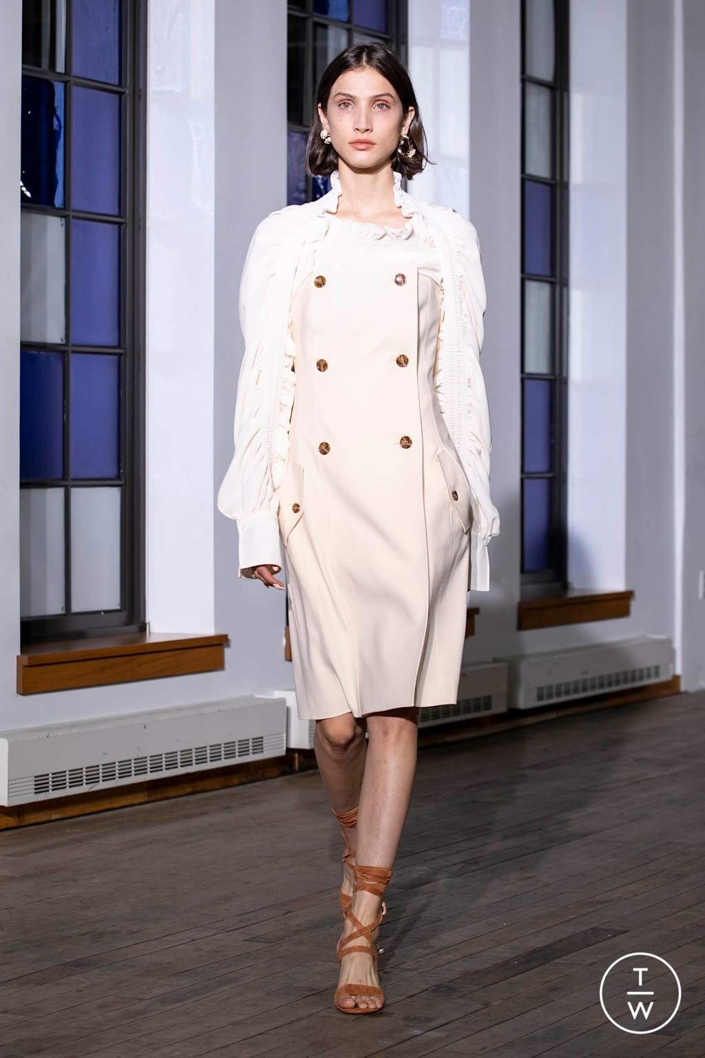 Fashion Week New York Spring/Summer 2020 look 16 from the Adeam collection womenswear