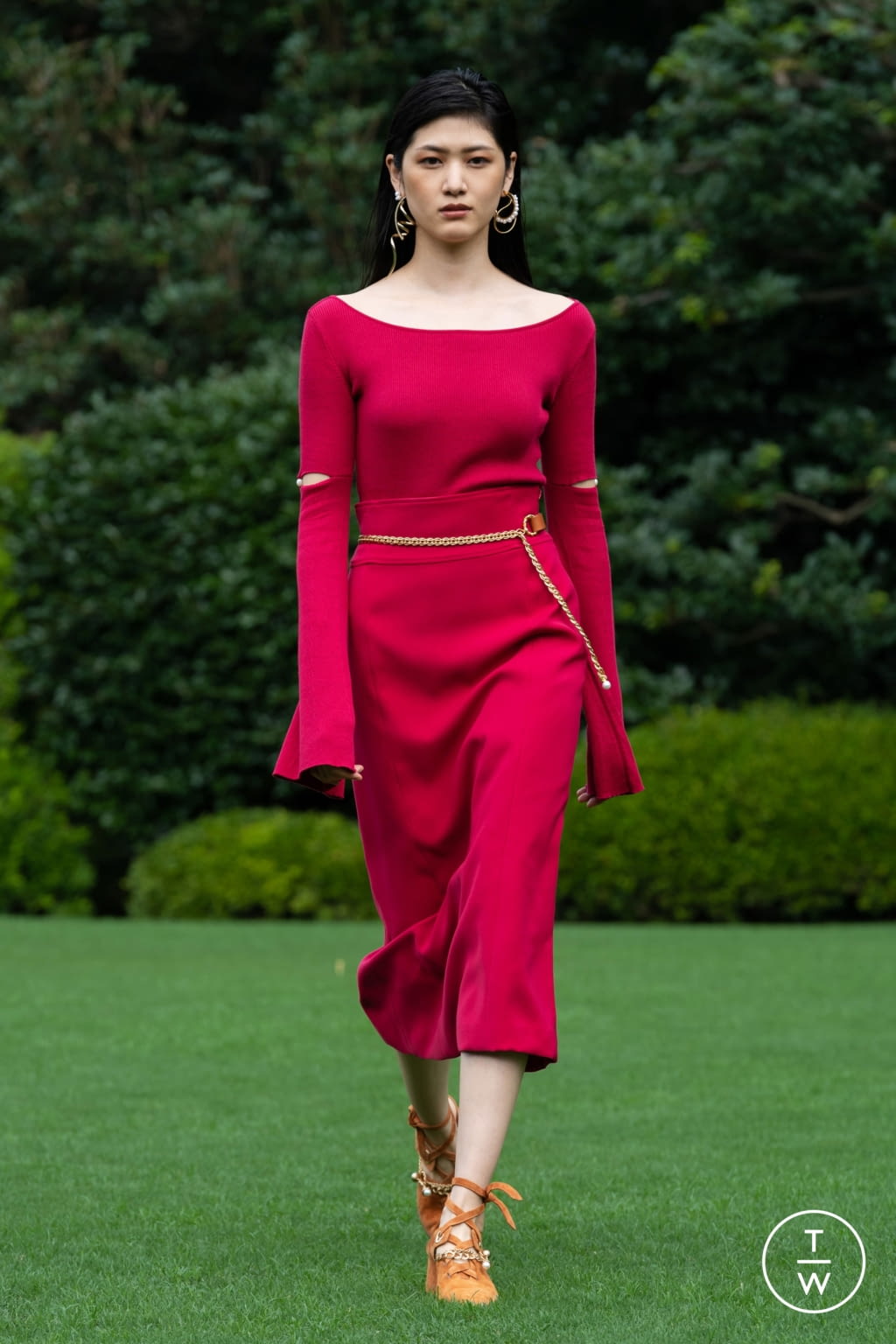 Fashion Week New York Spring/Summer 2021 look 7 de la collection Adeam womenswear