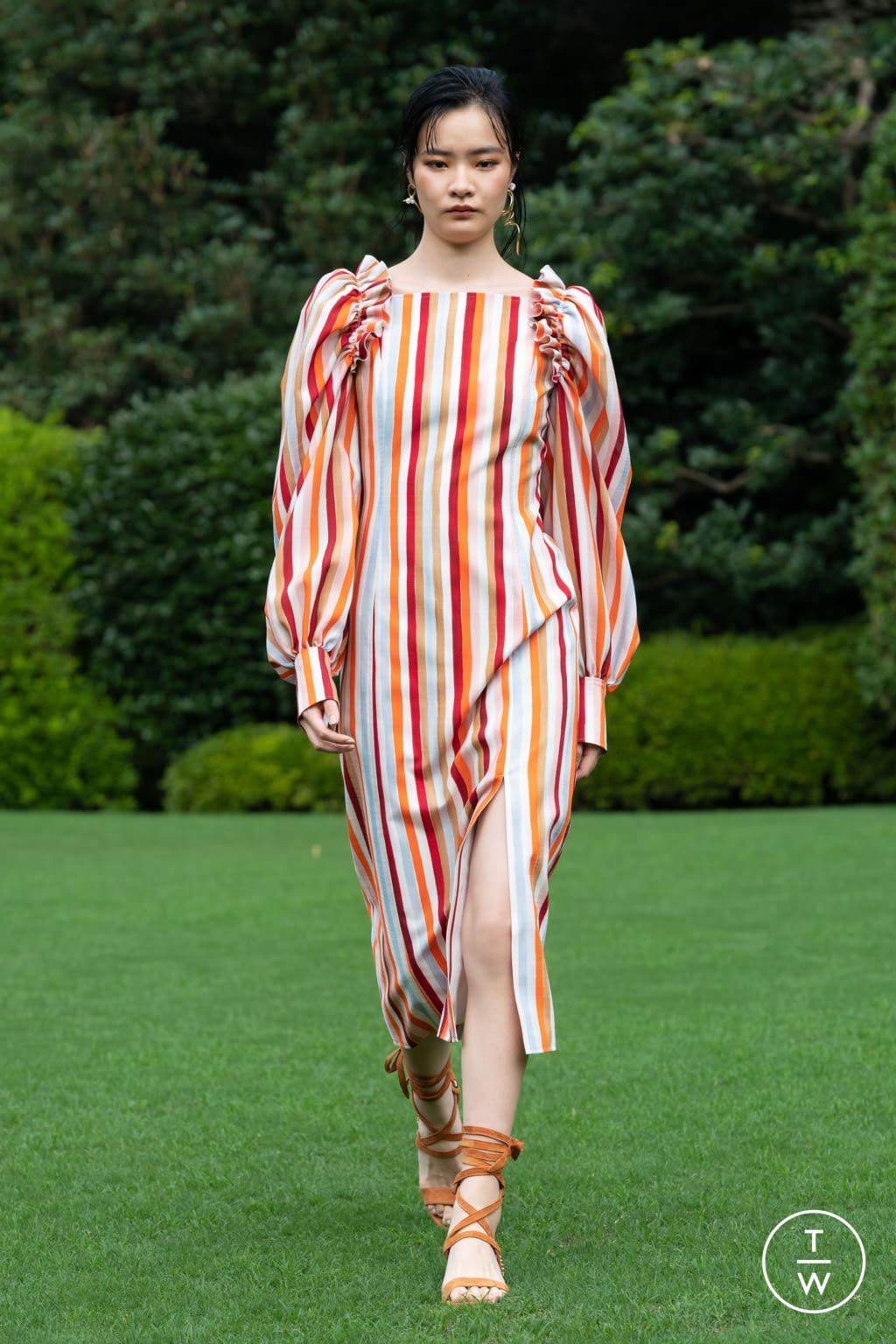 Fashion Week New York Spring/Summer 2021 look 8 from the Adeam collection womenswear