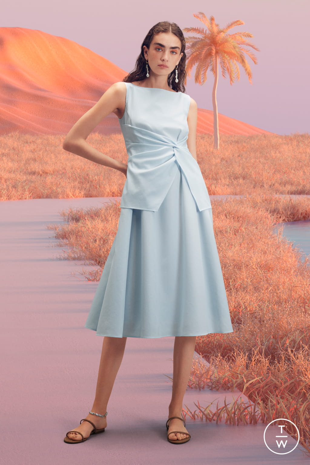 Fashion Week New York Spring/Summer 2022 look 16 de la collection Adeam womenswear