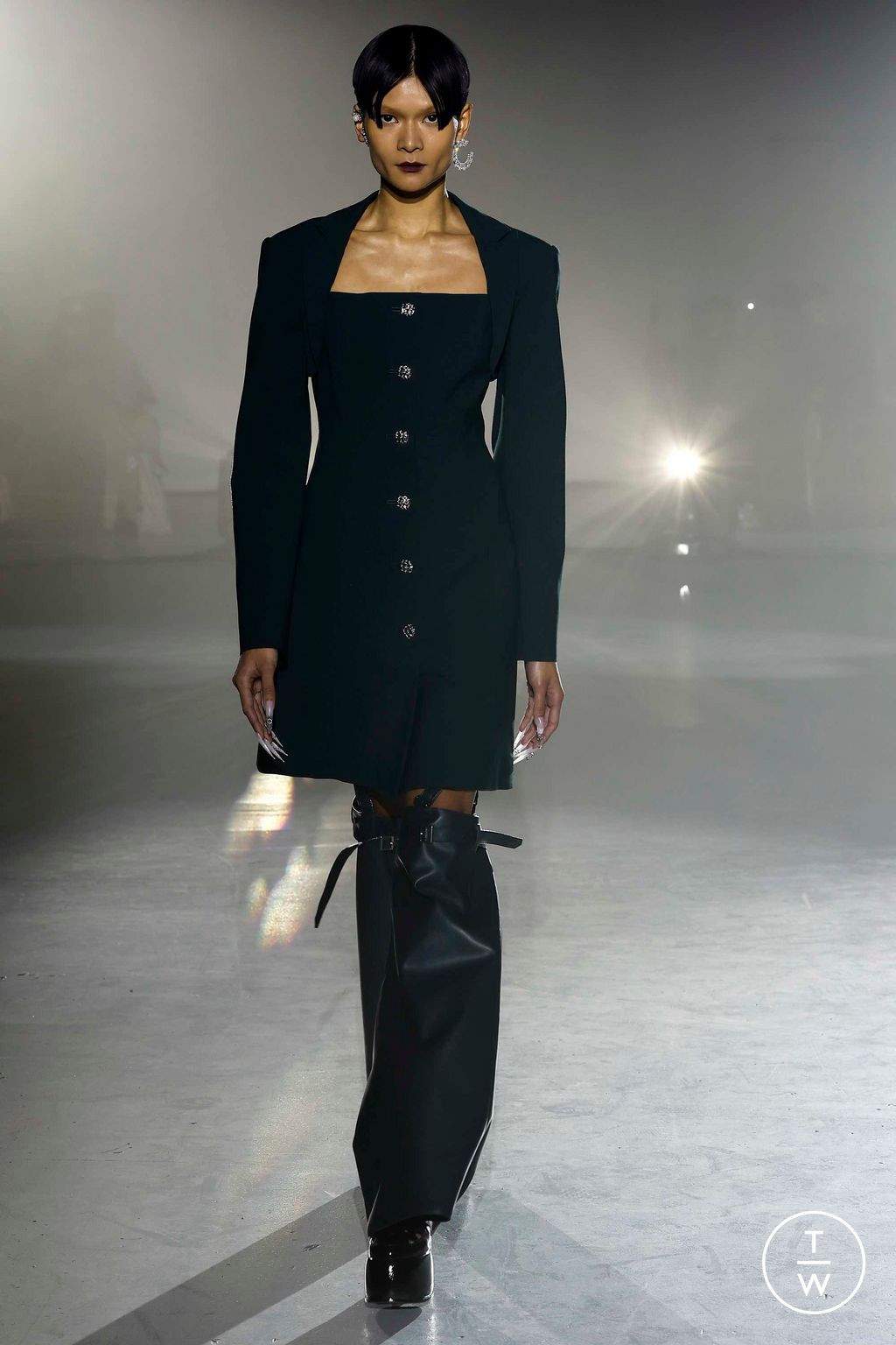 Fashion Week New York Fall/Winter 2023 look 9 from the Adeam collection womenswear