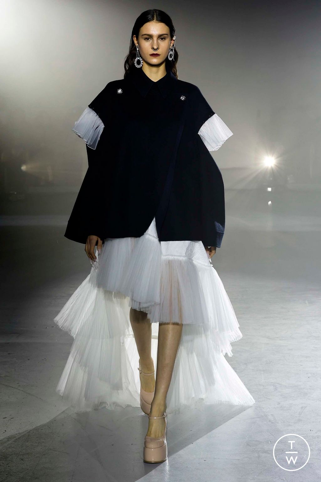 Fashion Week New York Fall/Winter 2023 look 12 from the Adeam collection womenswear