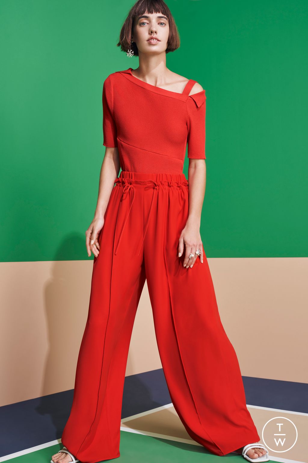 Fashion Week New York Pre-Fall 2023 look 17 de la collection Adeam womenswear